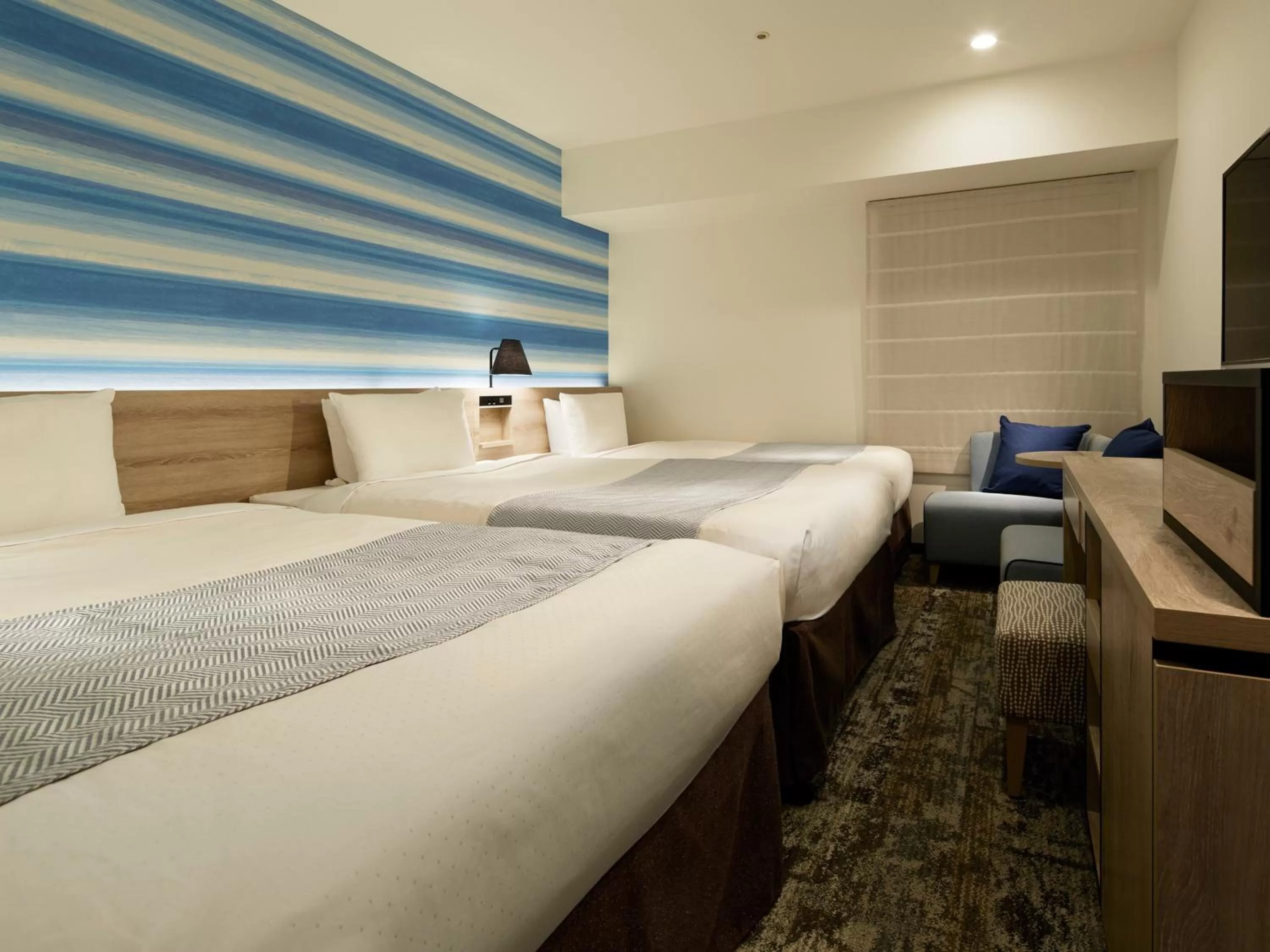 Moderate Twin Room (3 Bed) - Smoking in Mitsui Garden Hotel Hiroshima