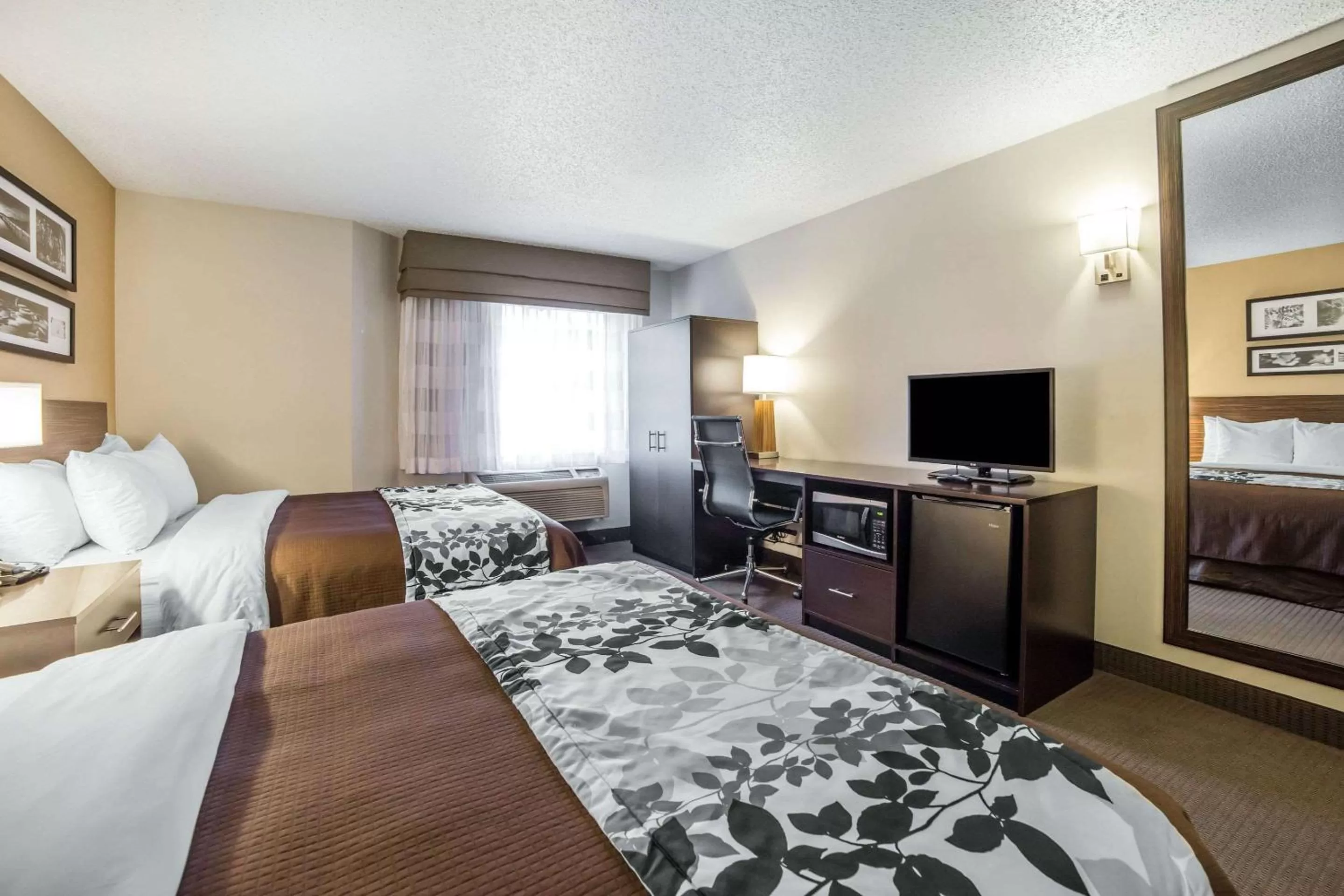 Queen Room with Two Queen Beds - Non-Smoking in Sleep Inn Provo near University