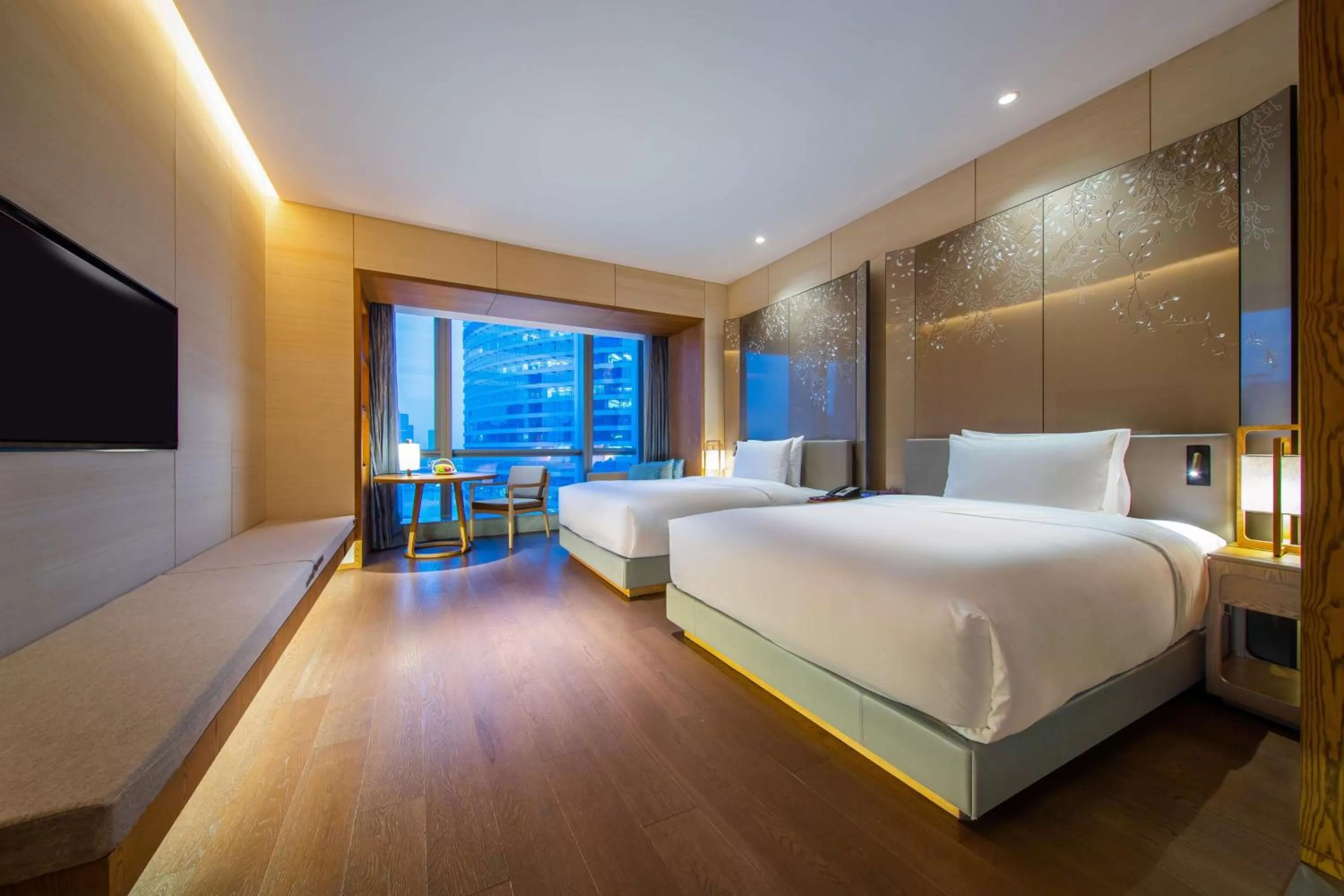 Executive Queen Room with Two Queen Beds in Conrad Guangzhou