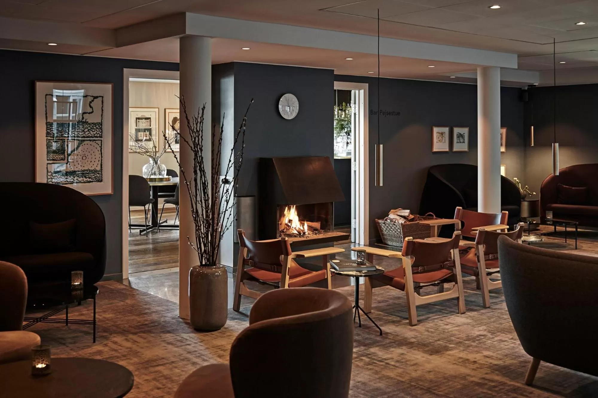 Lobby or reception in Comwell Kongebrogaarden