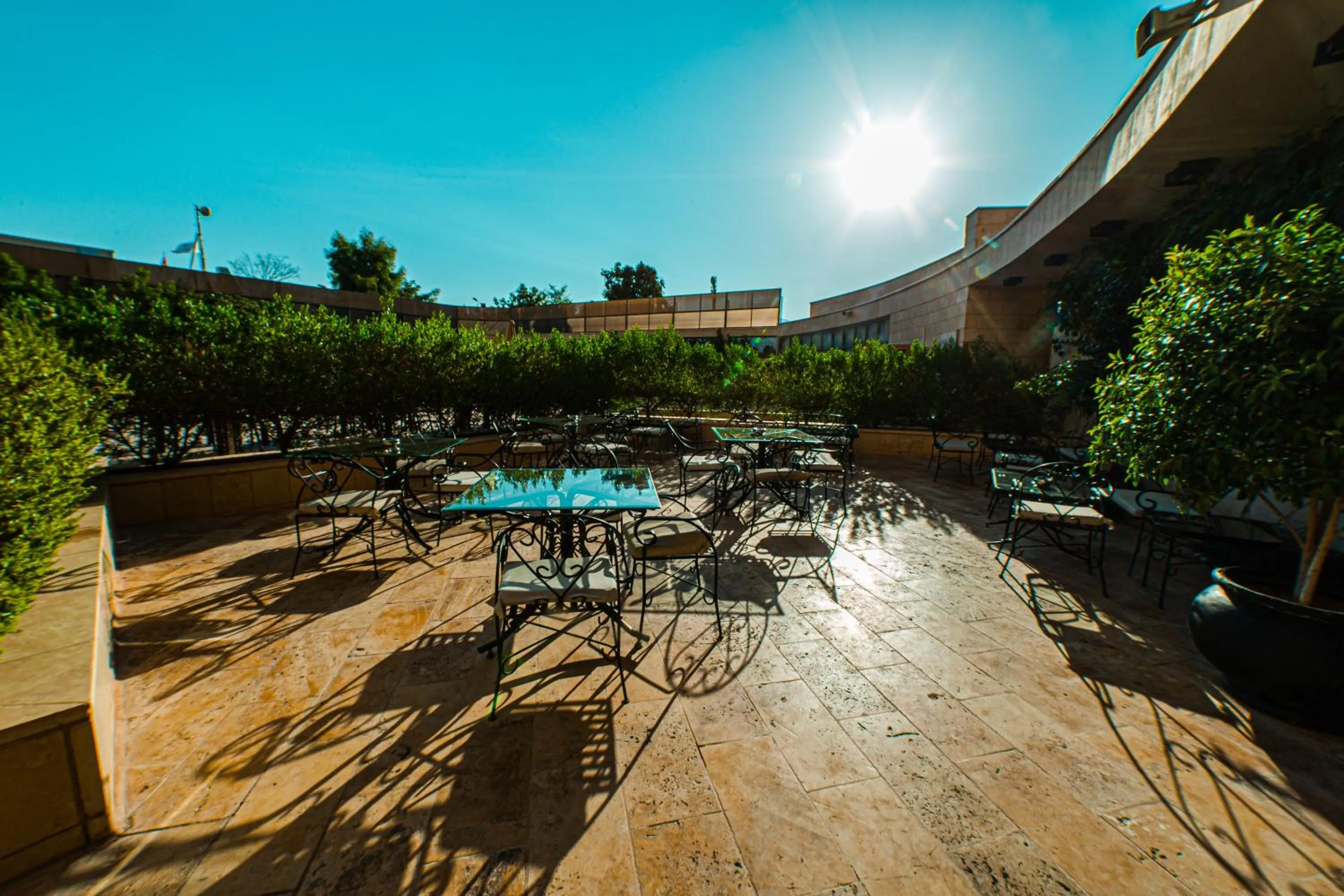 Garden in Oryx Hotel Aqaba