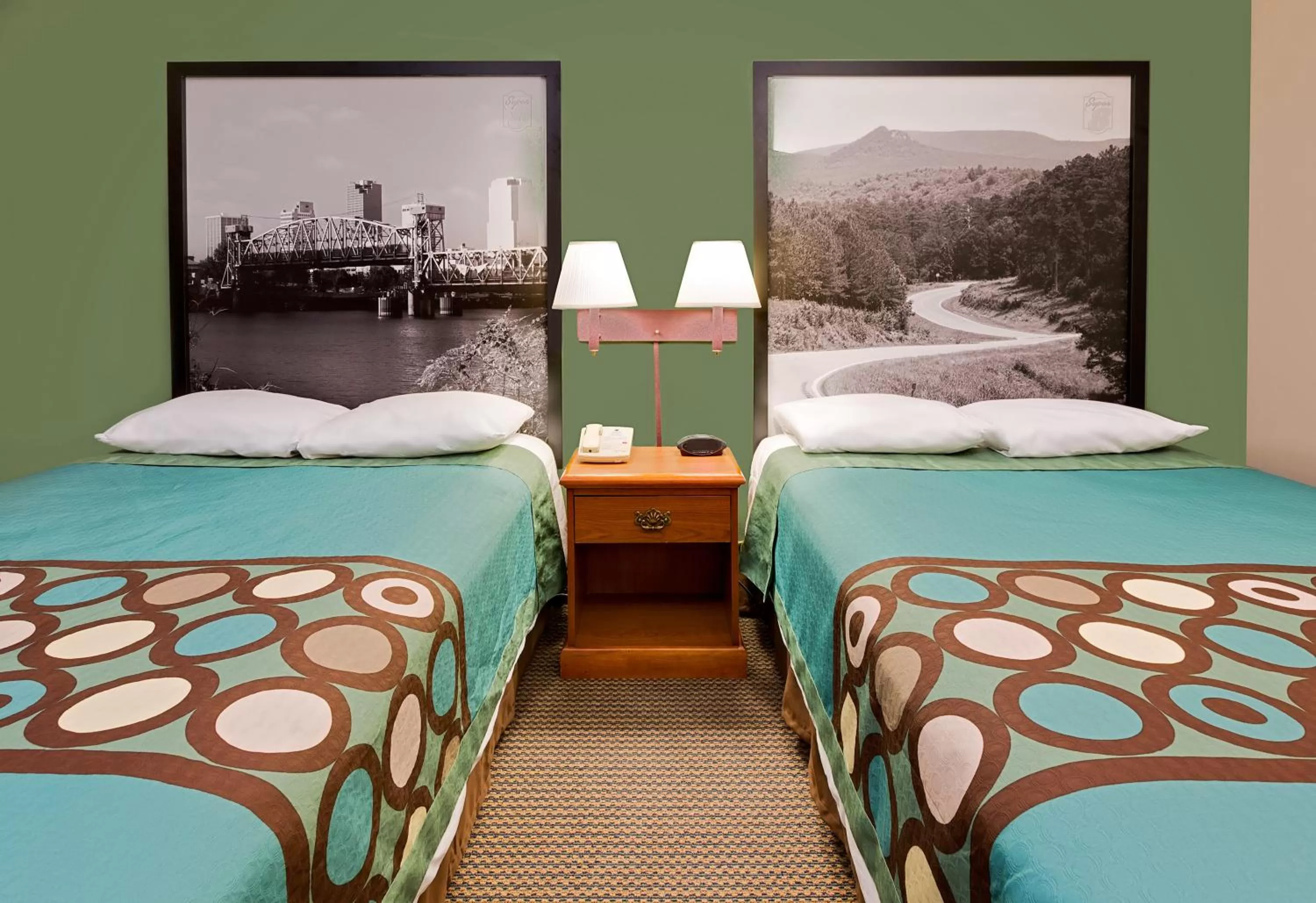 Double Room with Two Double Beds - Non-Smoking in Super 8 by Wyndham Hazen