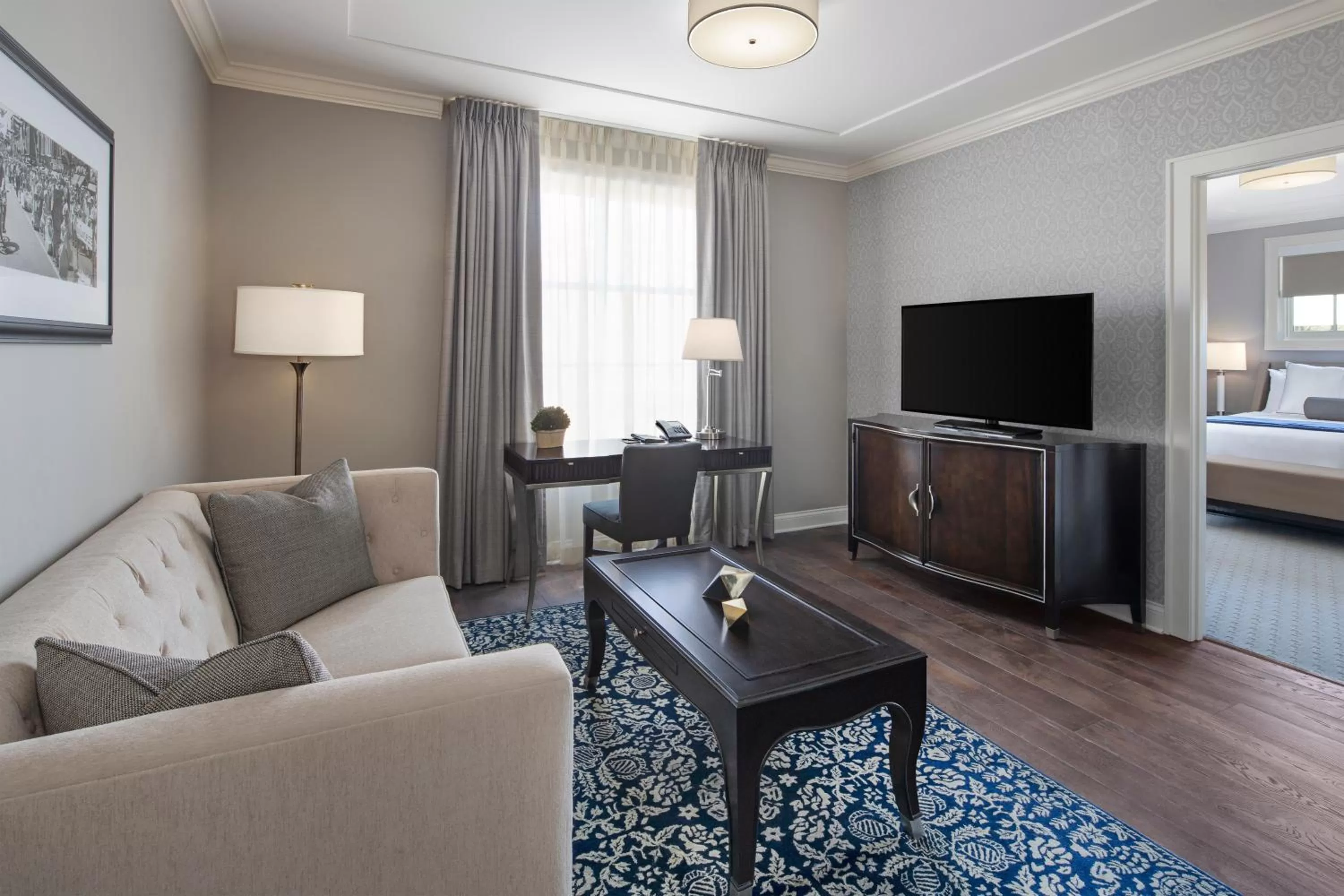 King Suite Disability Accessible in The Hancock Hotel