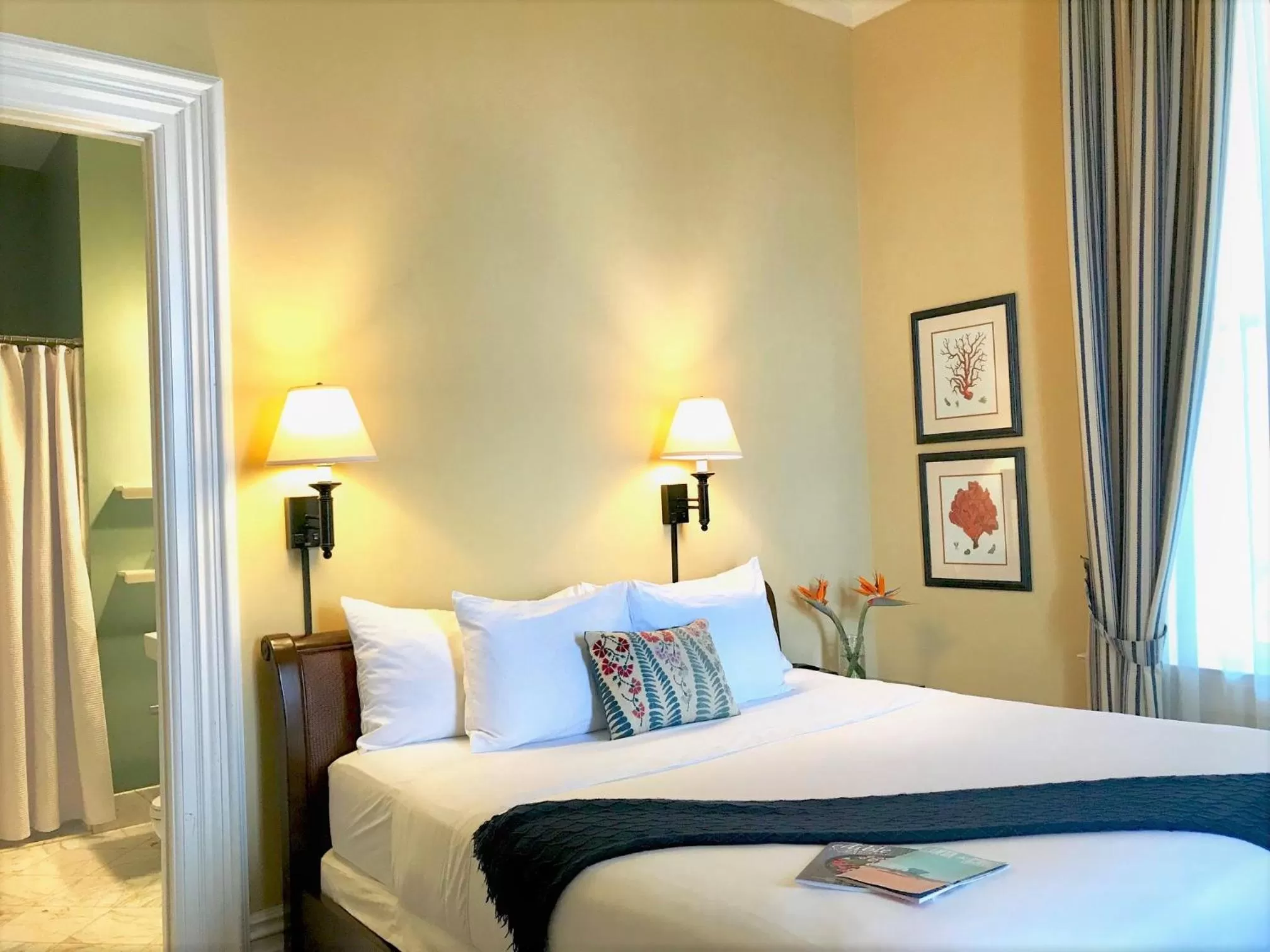 Deluxe King + Beach View (ADA) in West Cliff Inn, A Four Sisters Inn