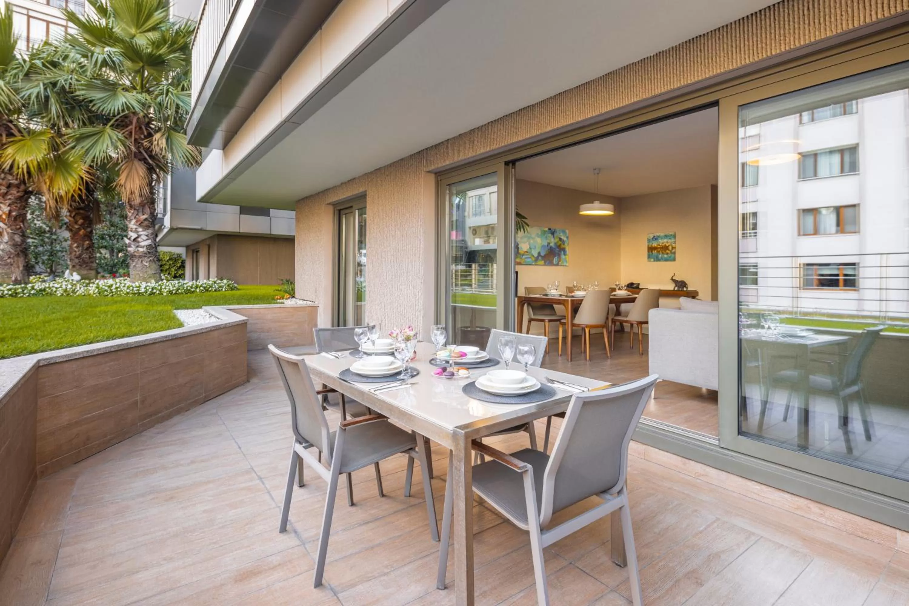 Double Room with Garden View in Tzl Suites Hotel Nişantaşı