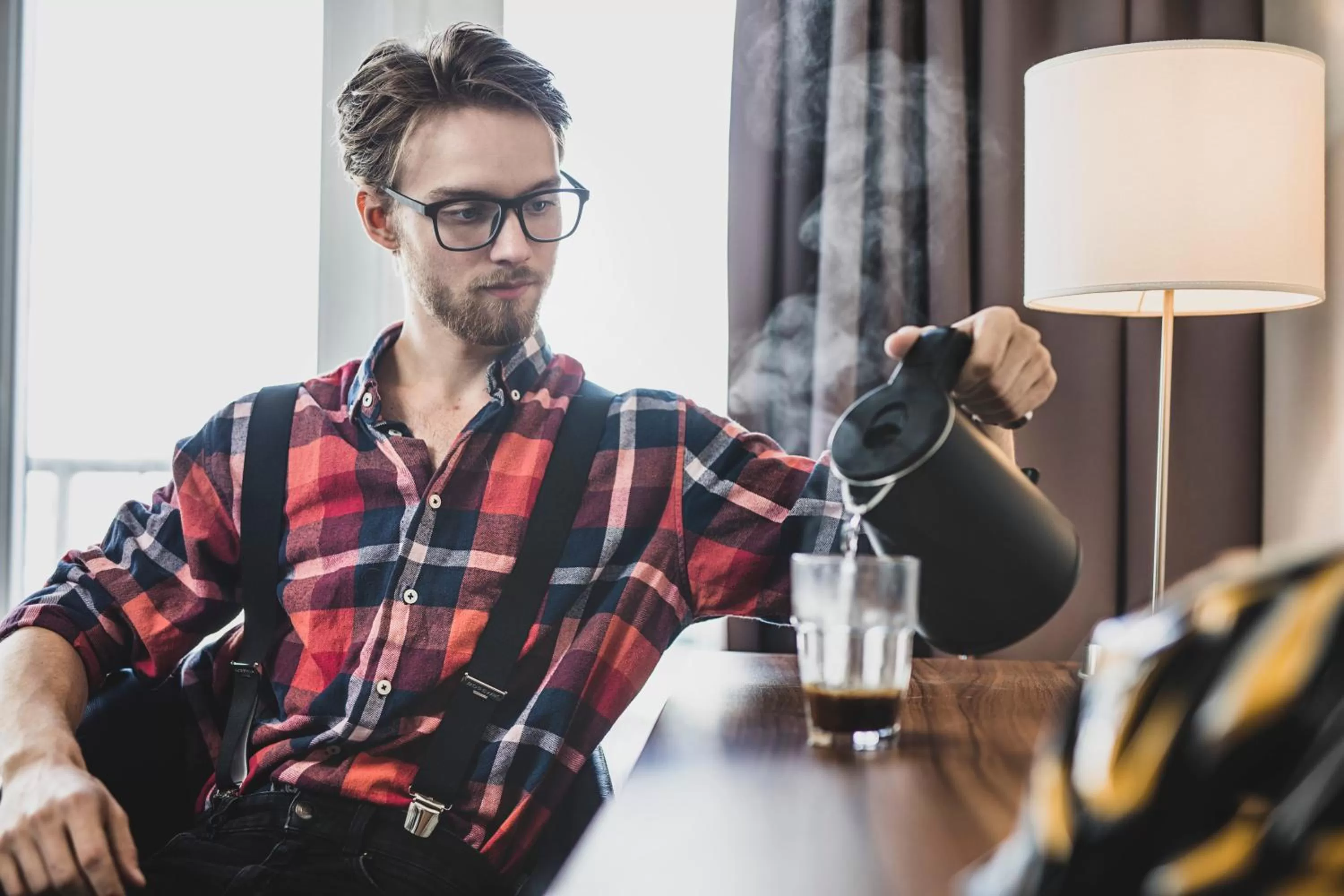 Top Floor Harbor - single occupancy in Hotel Atlantic