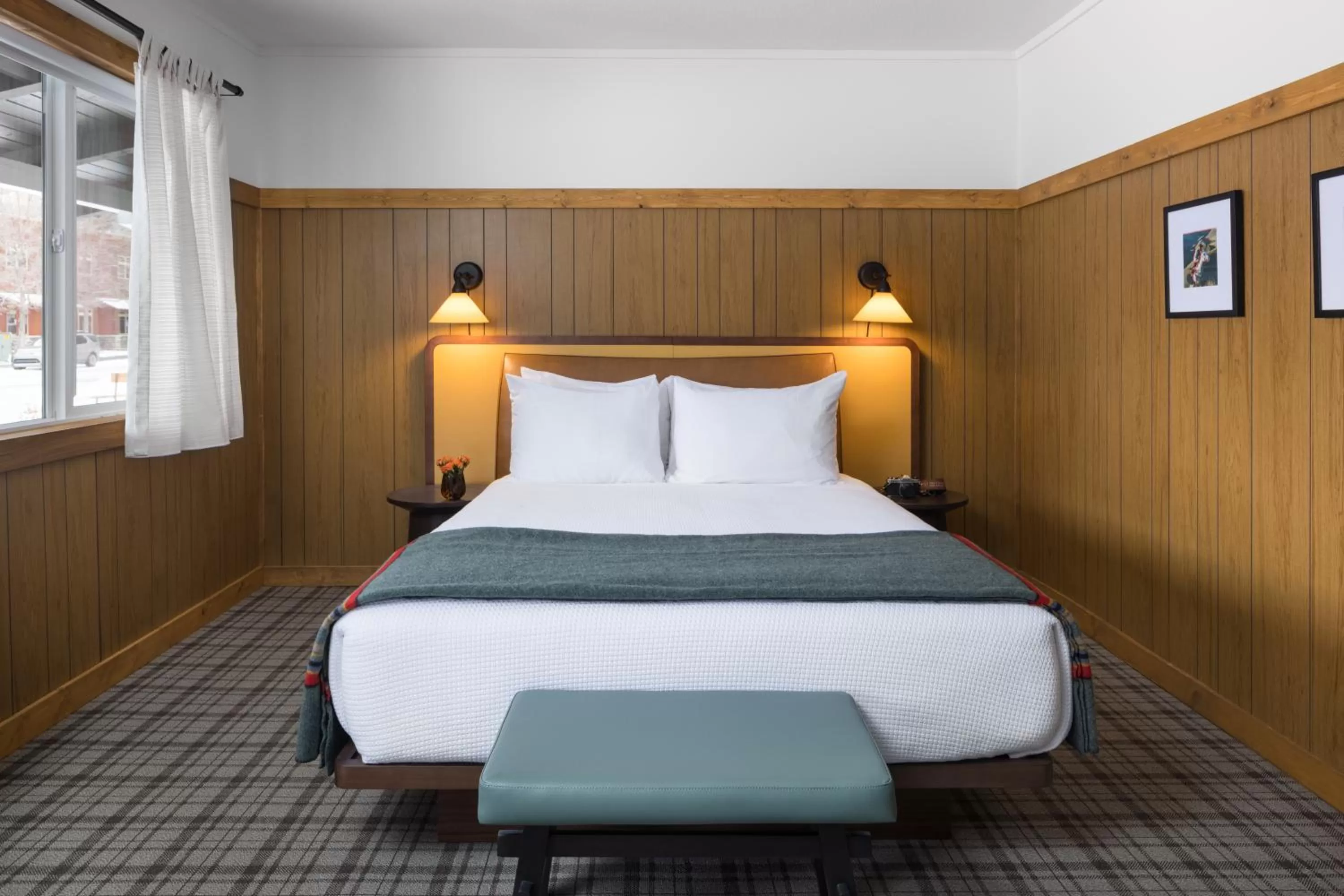 Outbound Accessible King Suite  in The Virginian Lodge