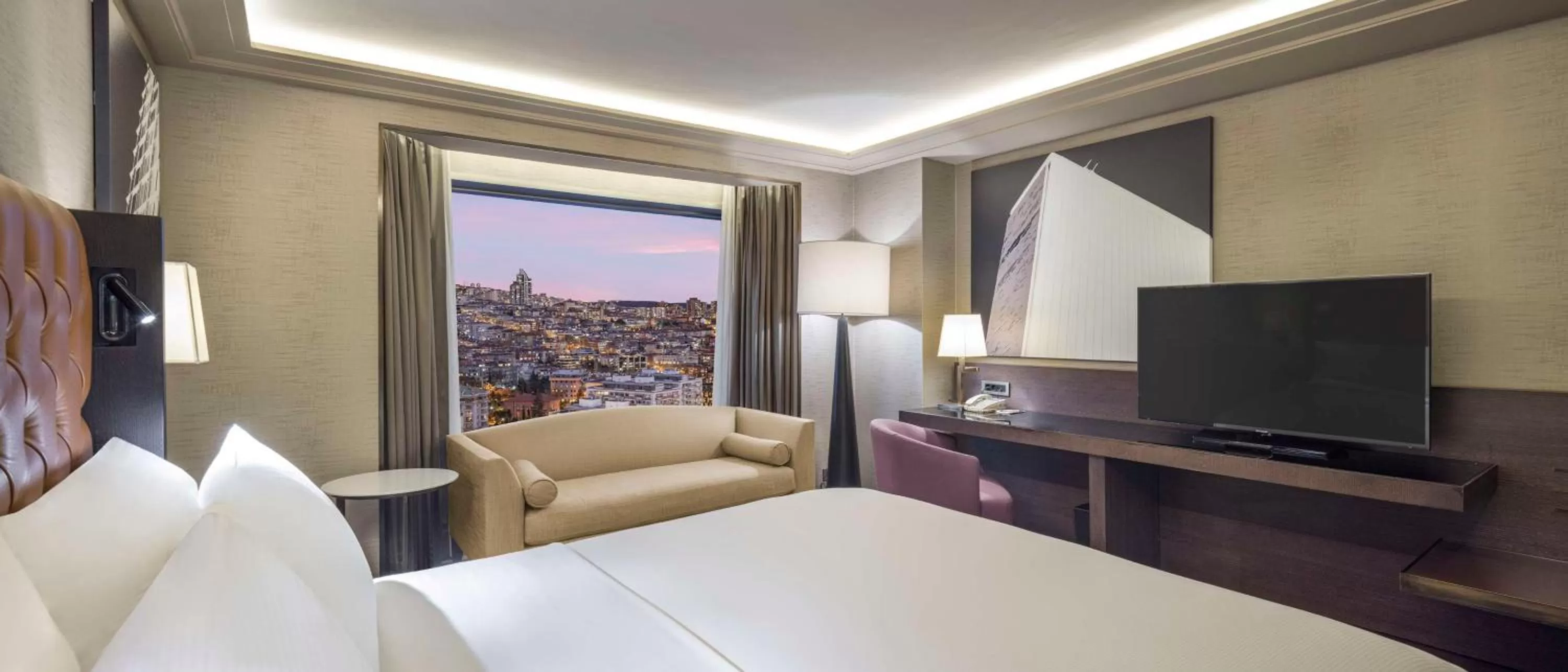 Capital Suite with Lounge Access in Ankara HiltonSA