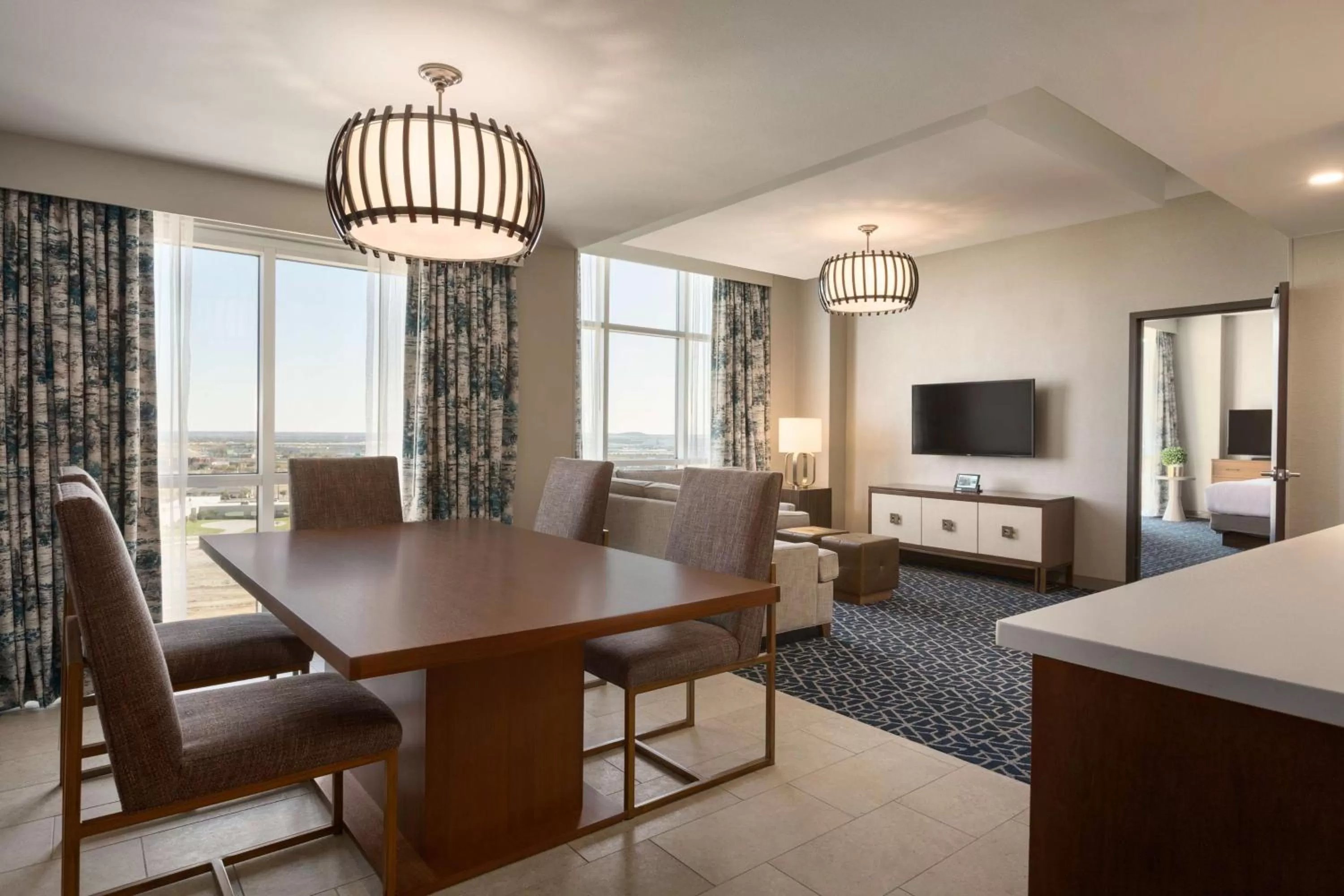 Premium King Suite in Embassy Suites By Hilton Denton Convention Center