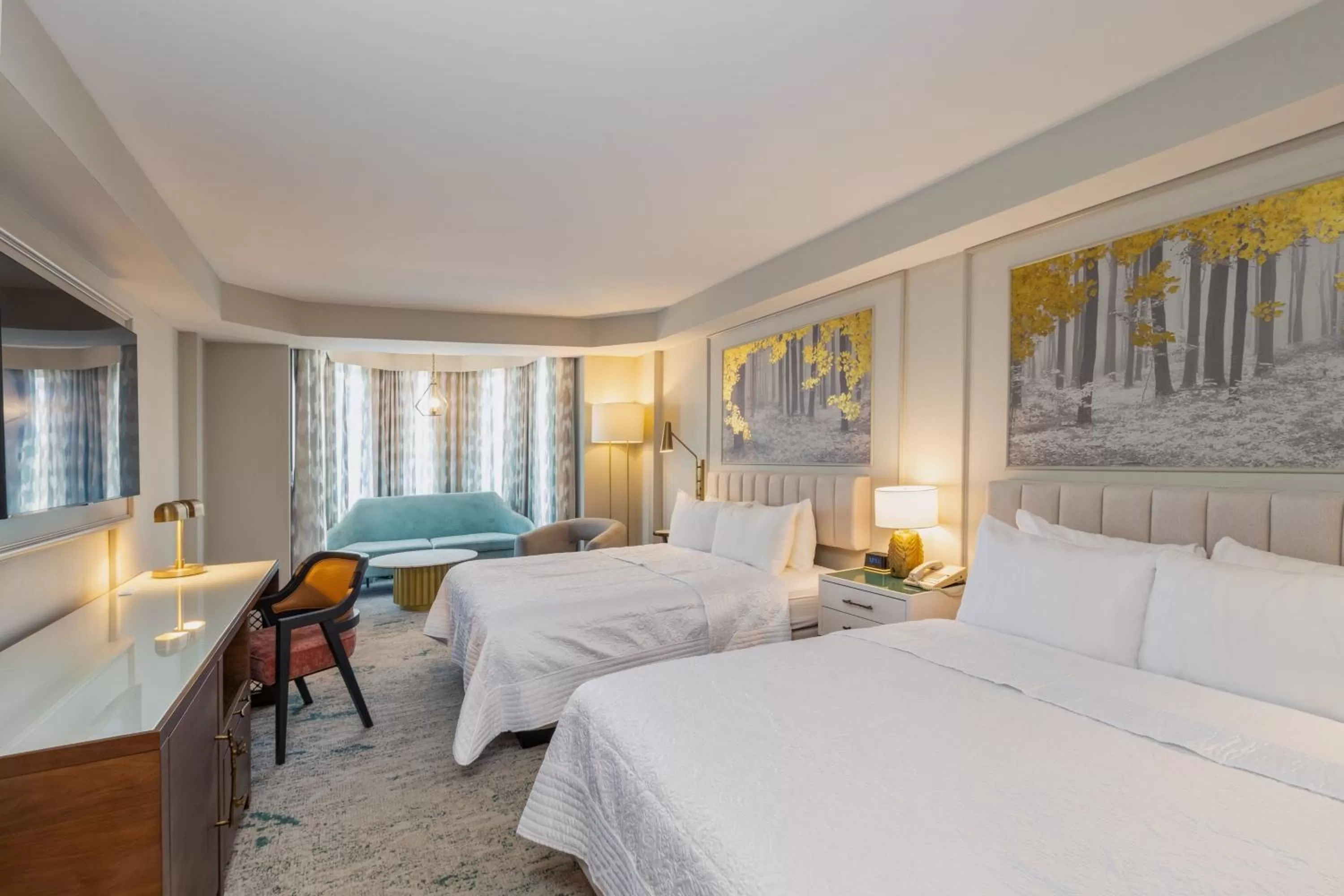 Tower Queen Room with Two Queen Beds in Castle Hotel, Autograph Collection