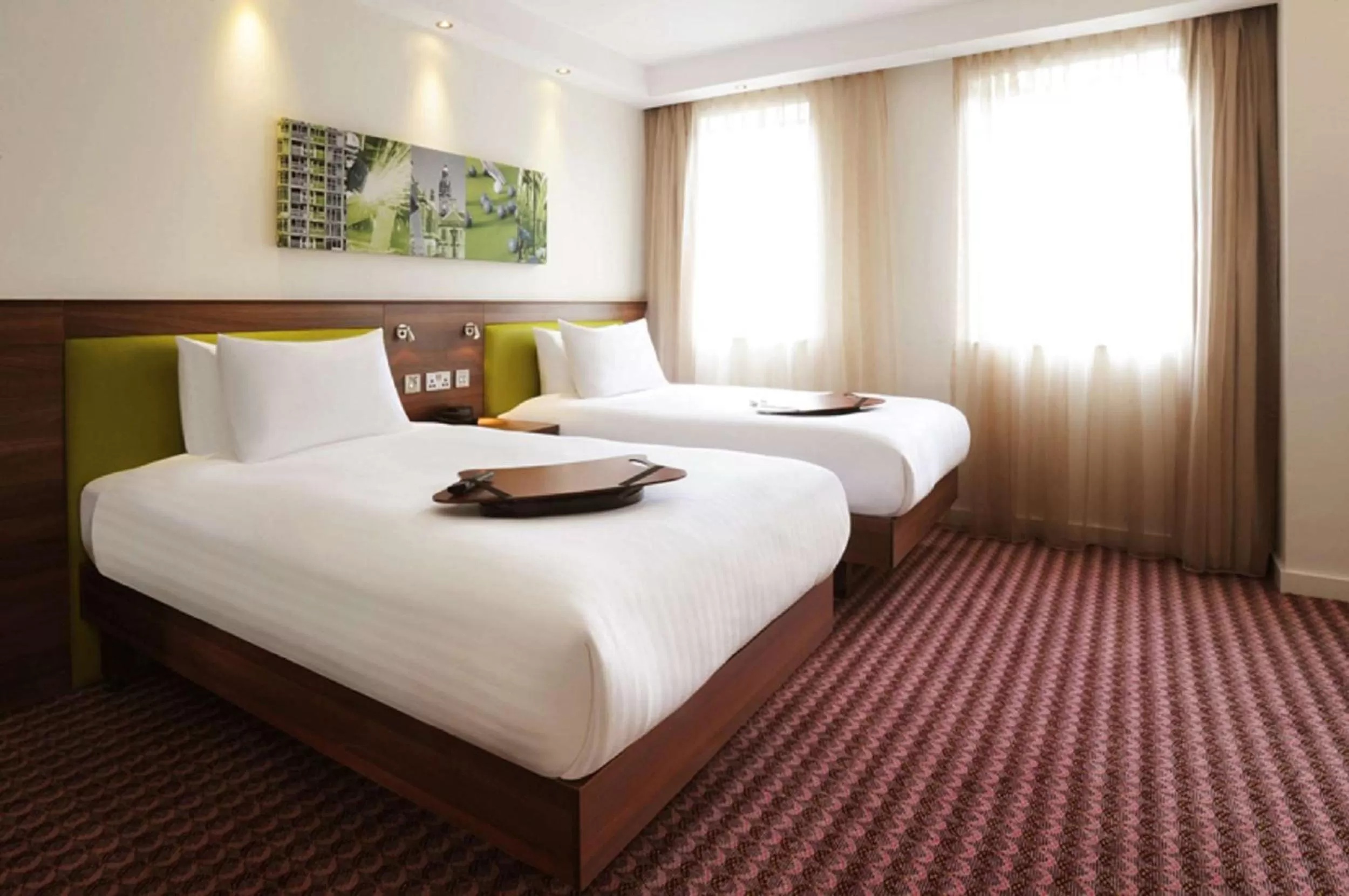 Twin Room in Hampton by Hilton Birmingham Broad Street