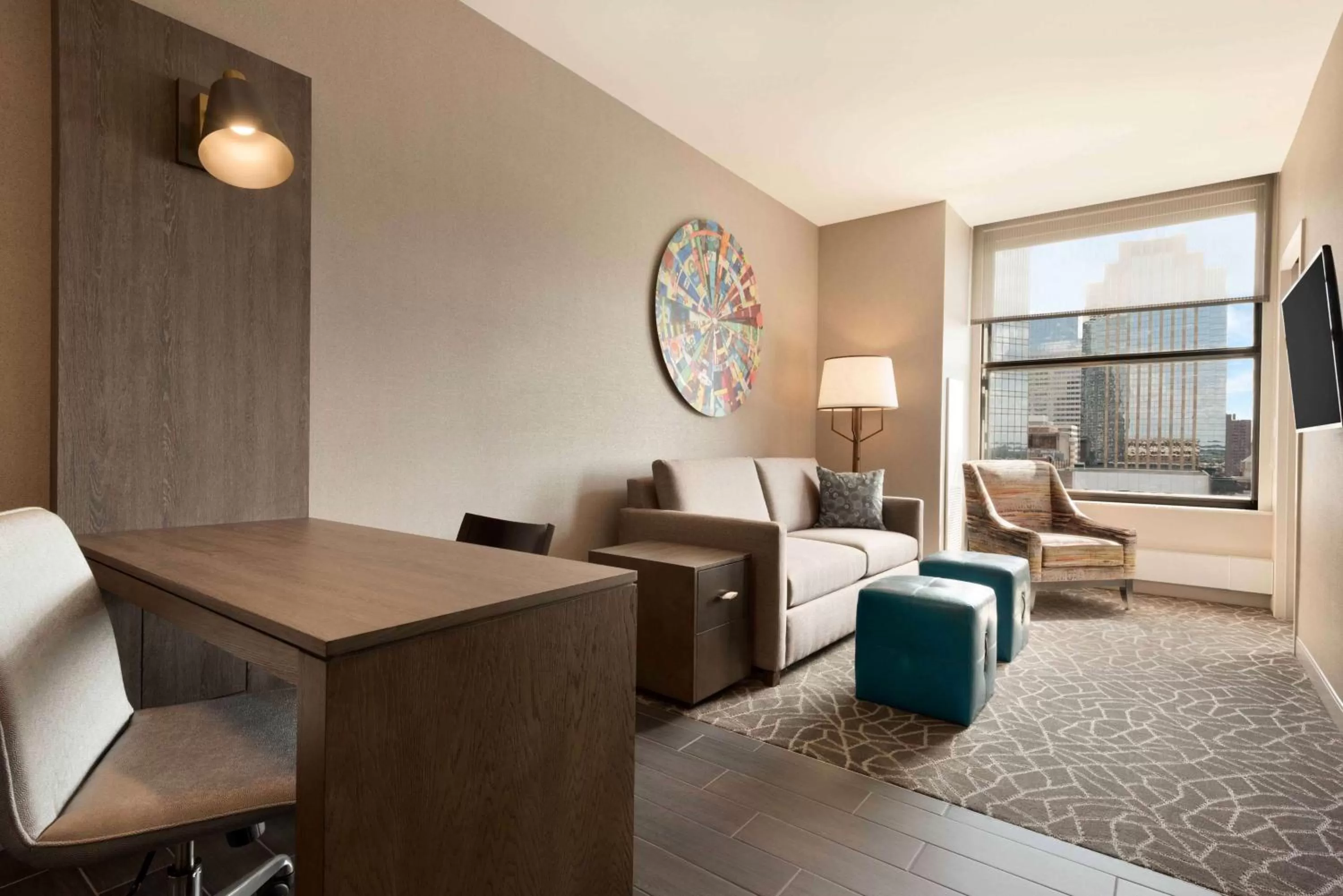 Deluxe King Suite - Disability Access in Embassy Suites By Hilton Minneapolis Downtown Hotel
