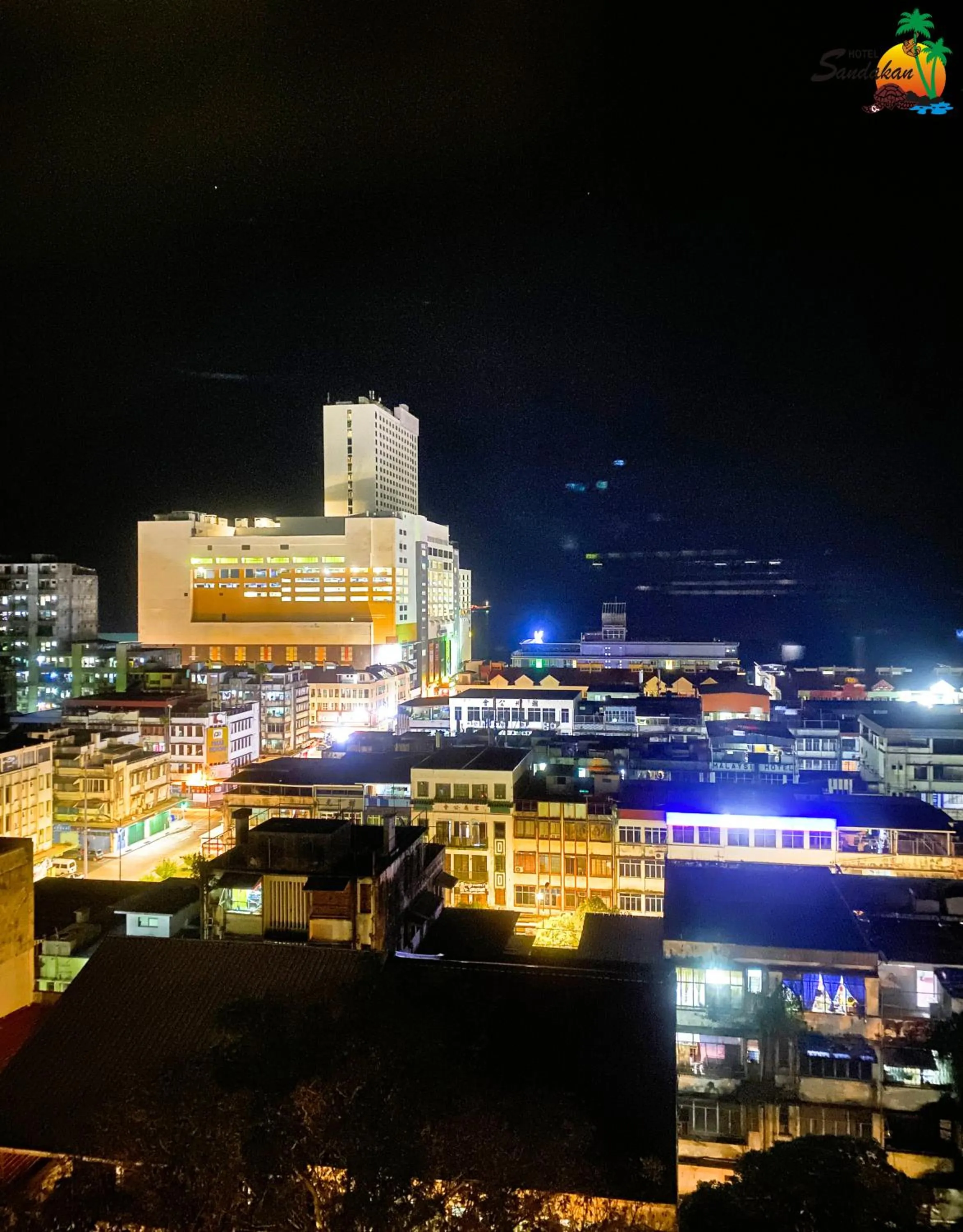 Night in Hotel Sandakan