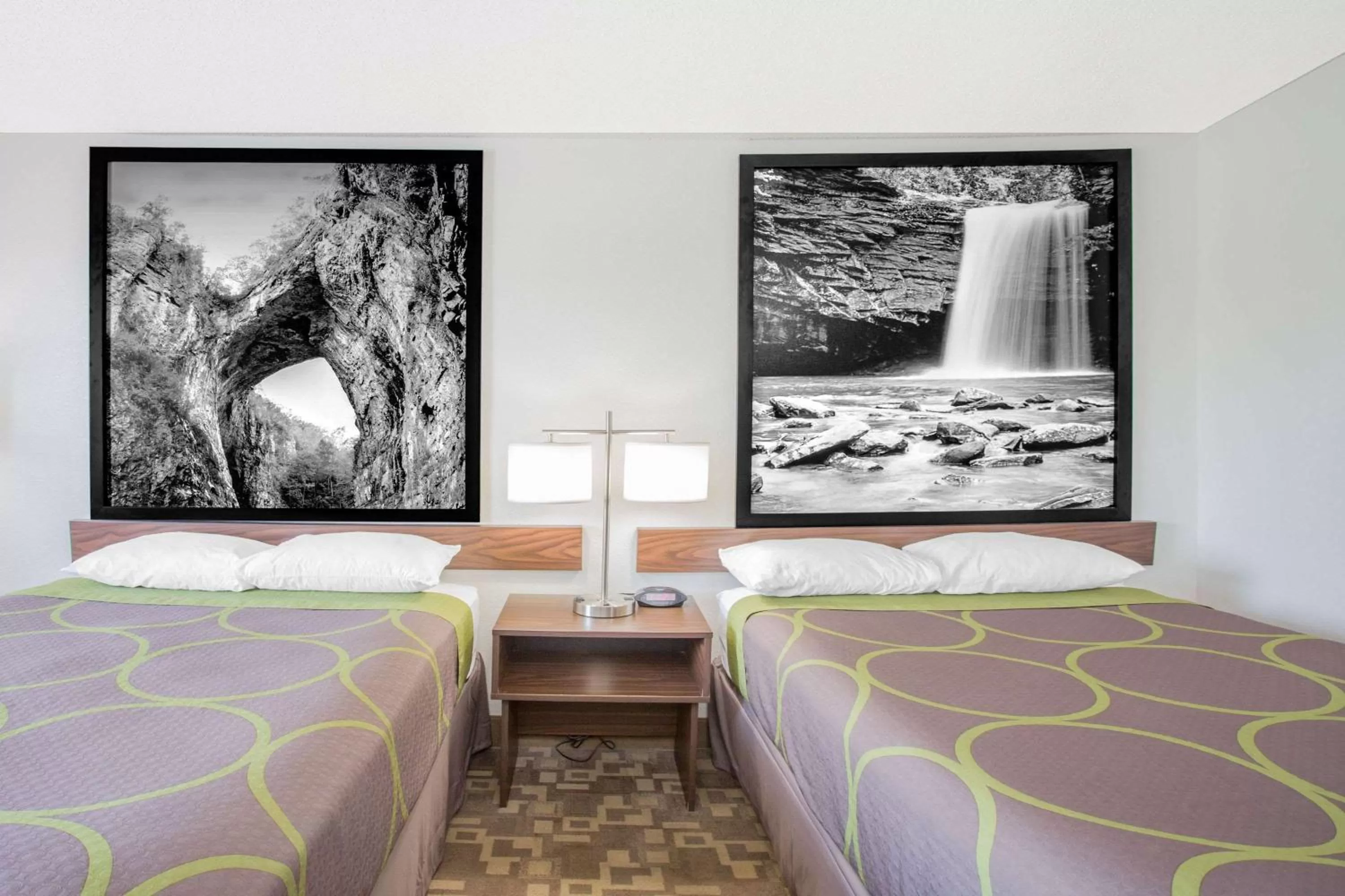 Deluxe Double Room with Two Double Beds - Non-Smoking in Super 8 by Wyndham Appomattox VA