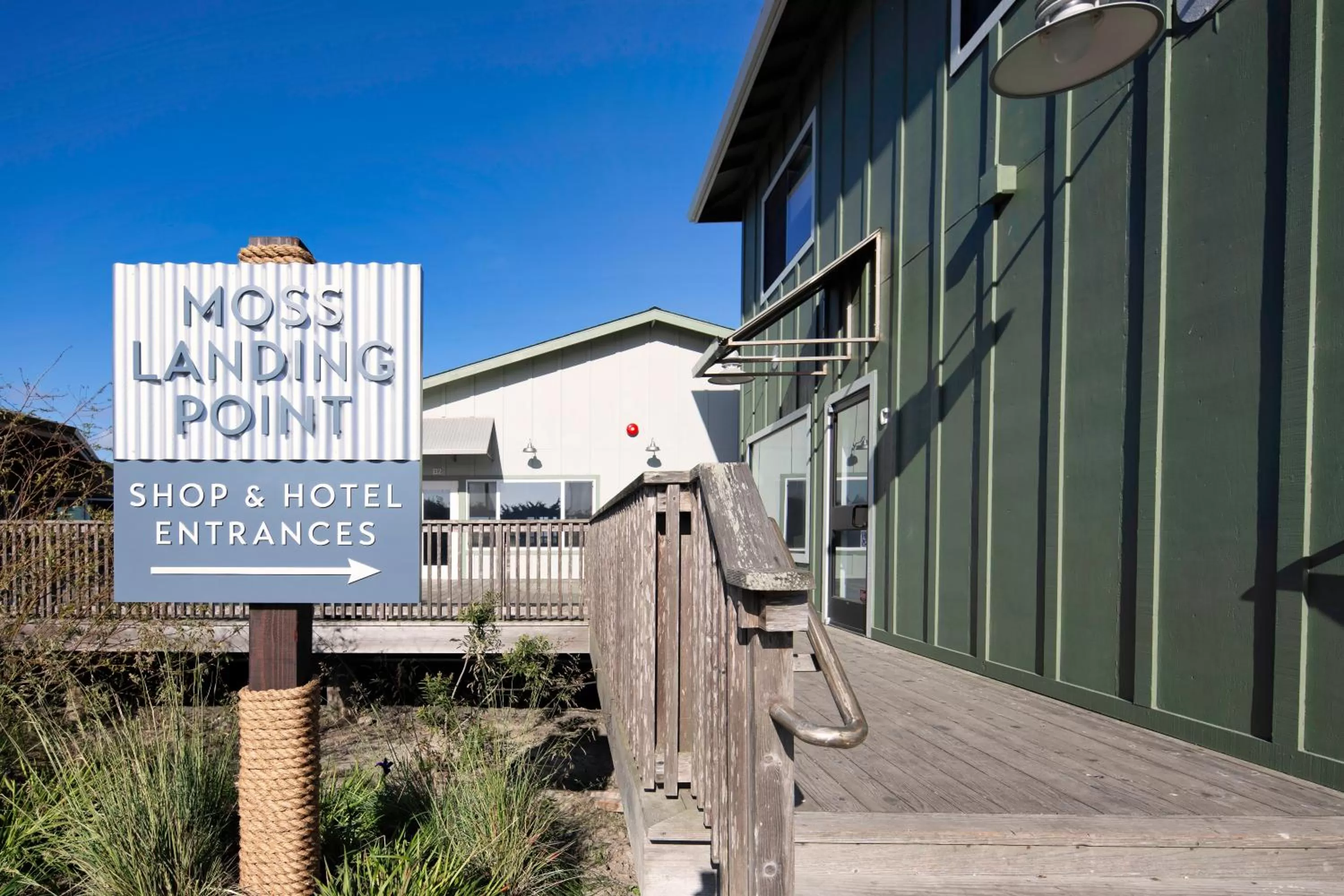 Property logo or sign in Inn At Moss Landing Point