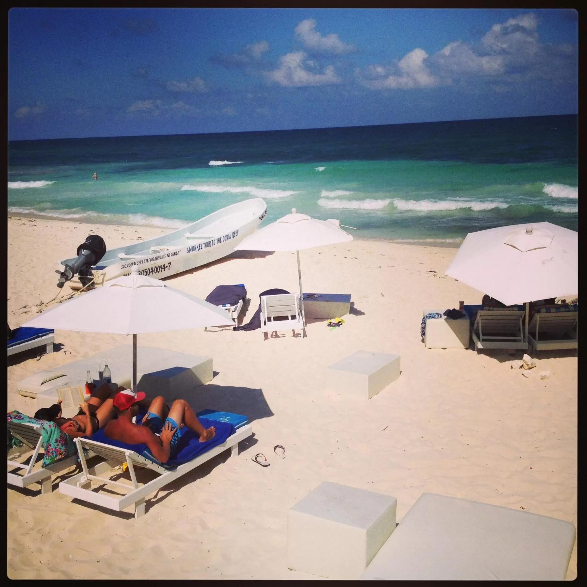 Beach in Punta Piedra Beach Posada
