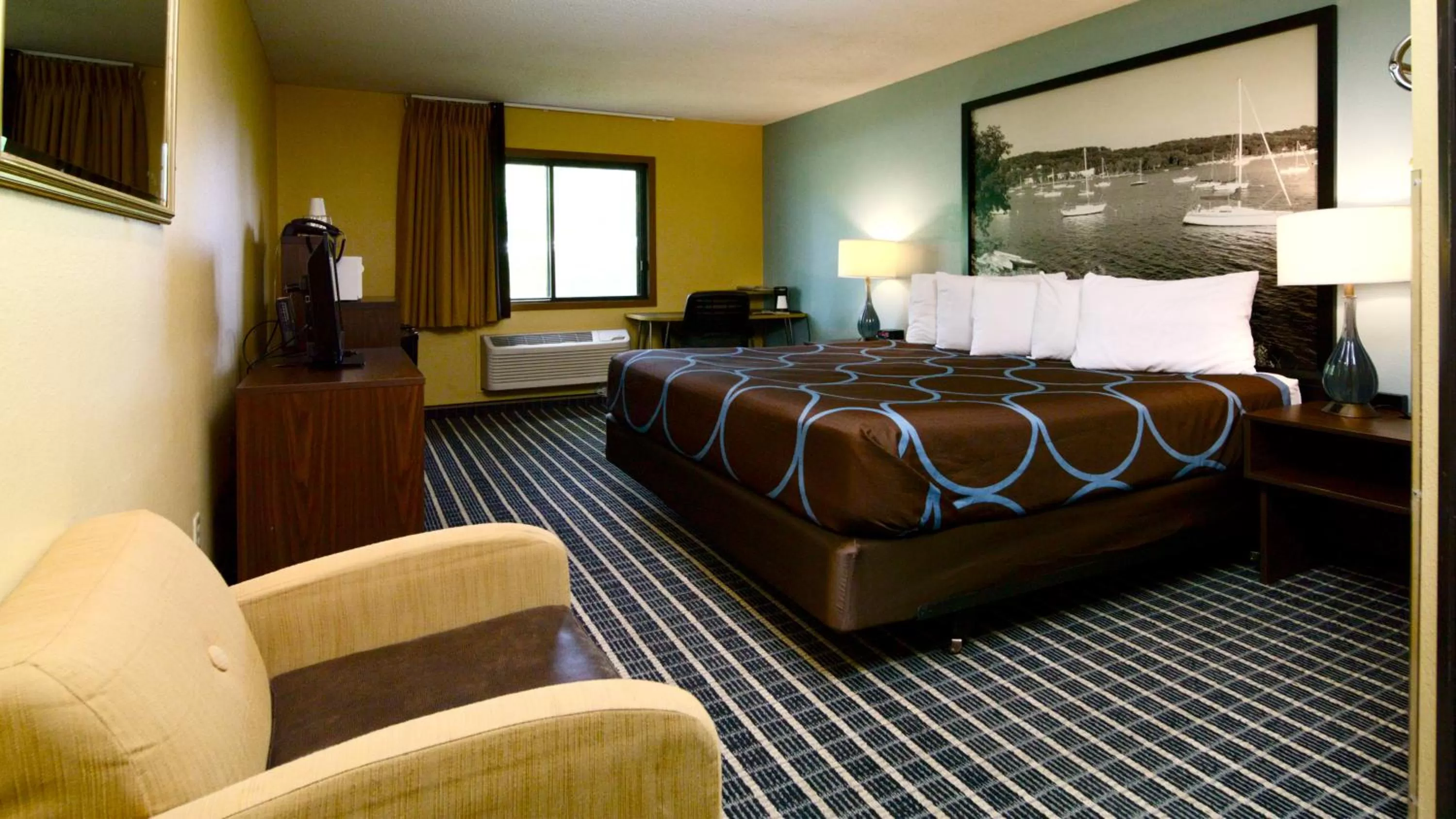Bed in Super 8 by Wyndham Red Wing