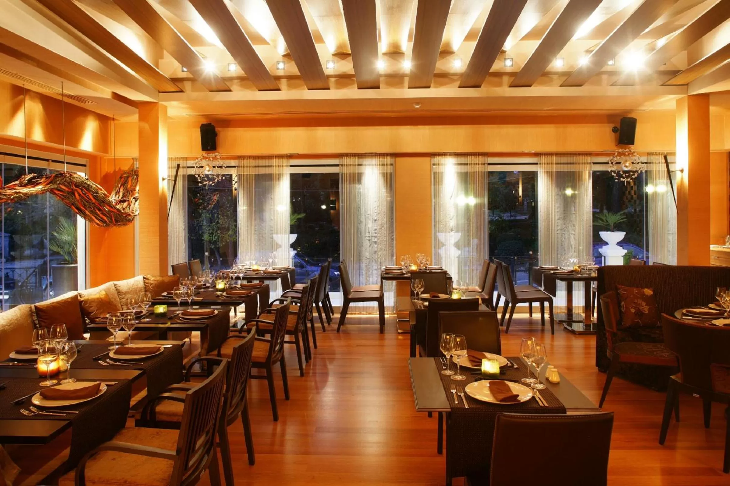 Restaurant/places to eat in Theoxenia Residence