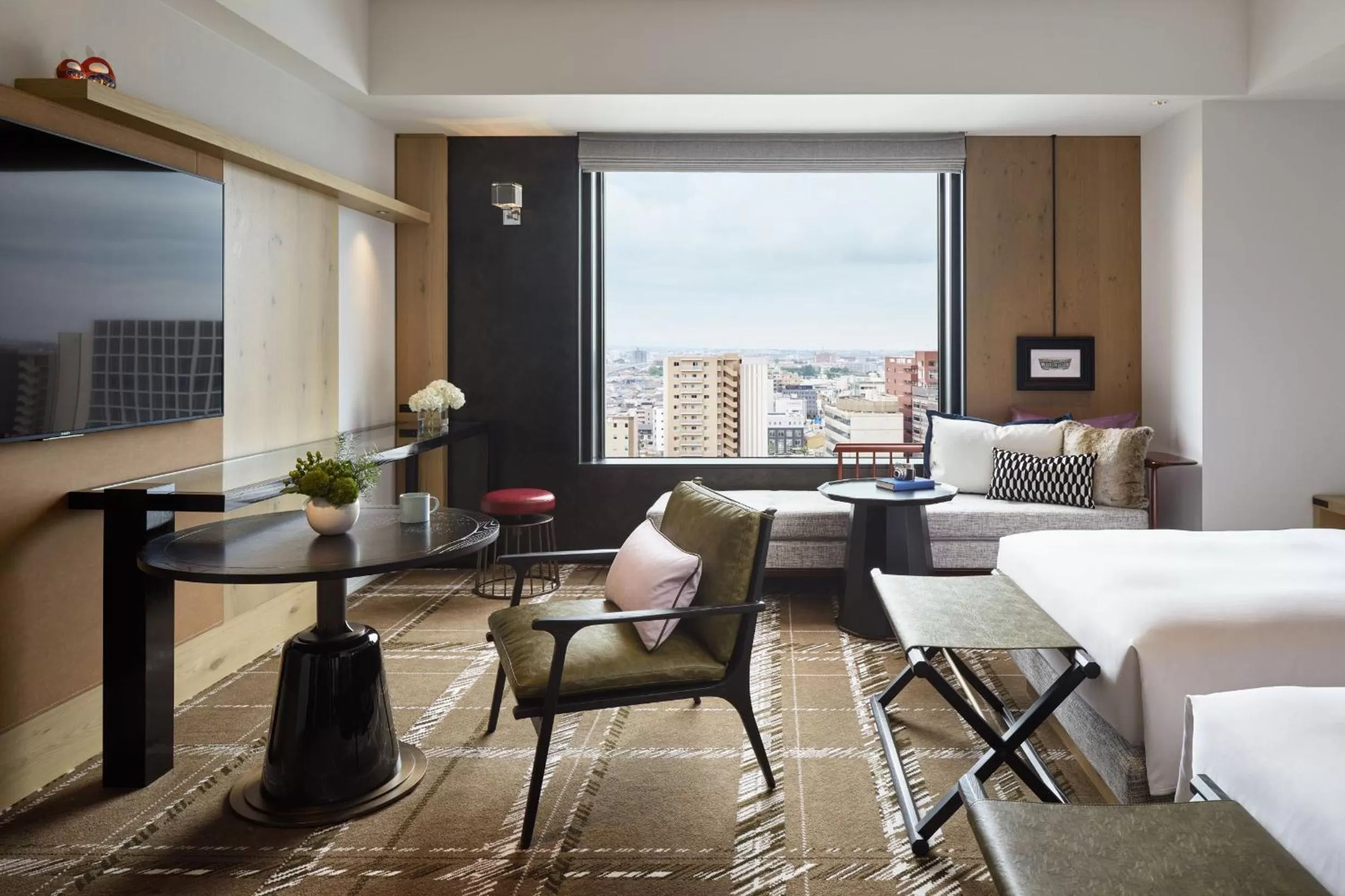 Photo of the whole room, Bed in Hyatt Centric Kanazawa