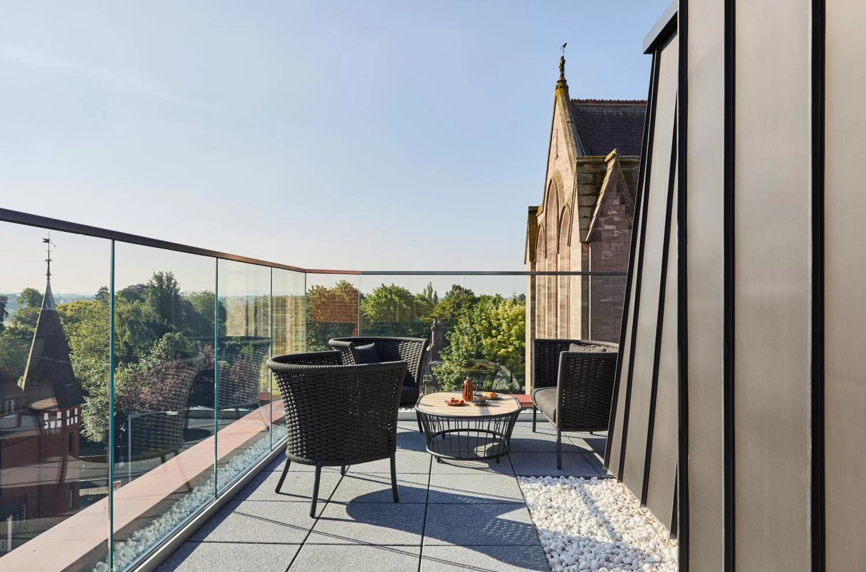 Deluxe Premium King Room with Balcony in Hotel Indigo - Chester by IHG