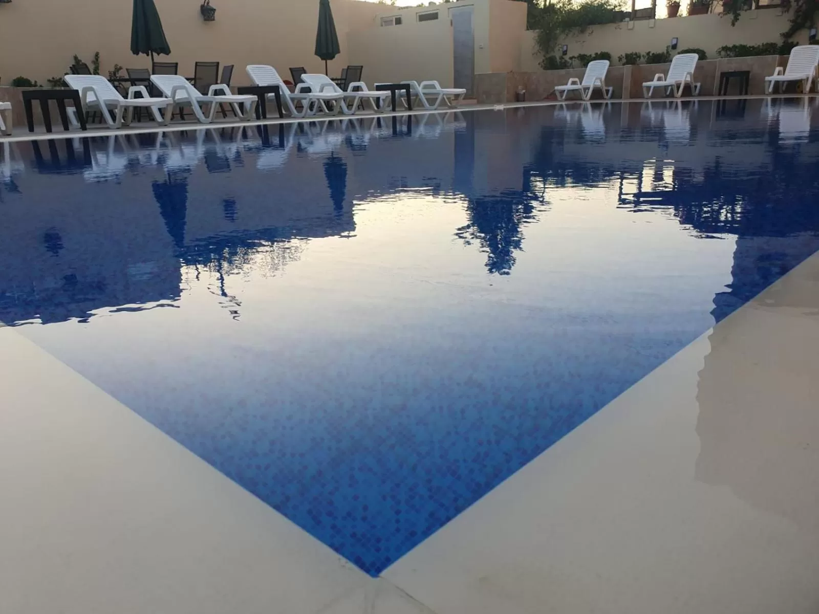 Pool view in Salome Hotel