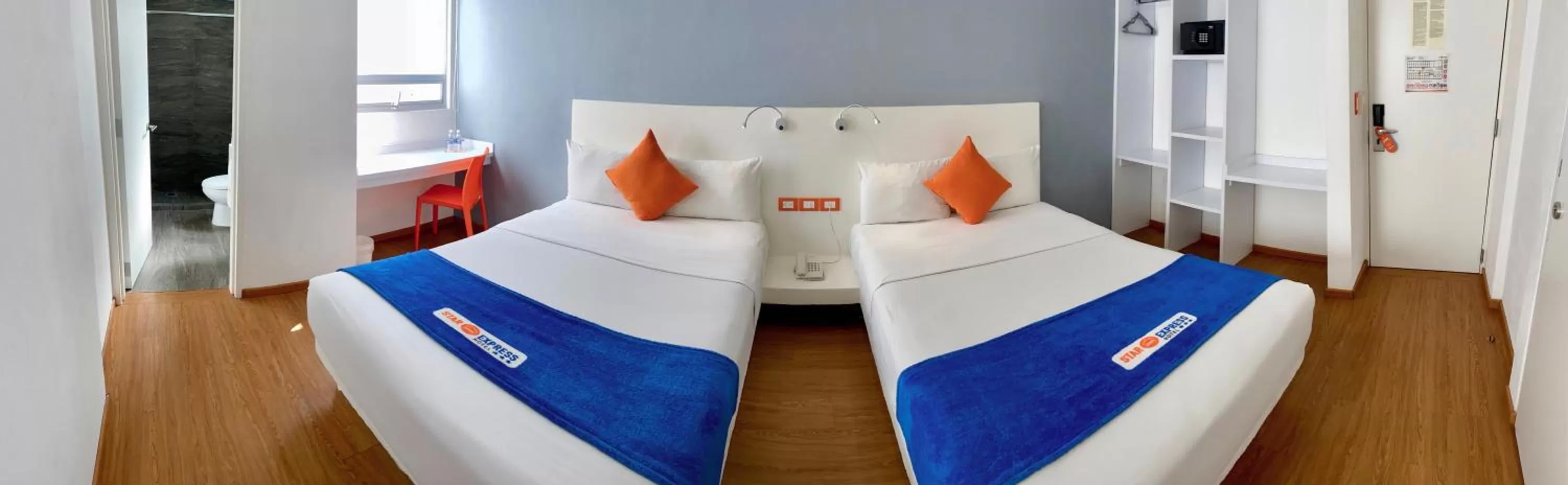 Double Room with Two Double Beds in Hotel Star Express Puebla - Central CAPU