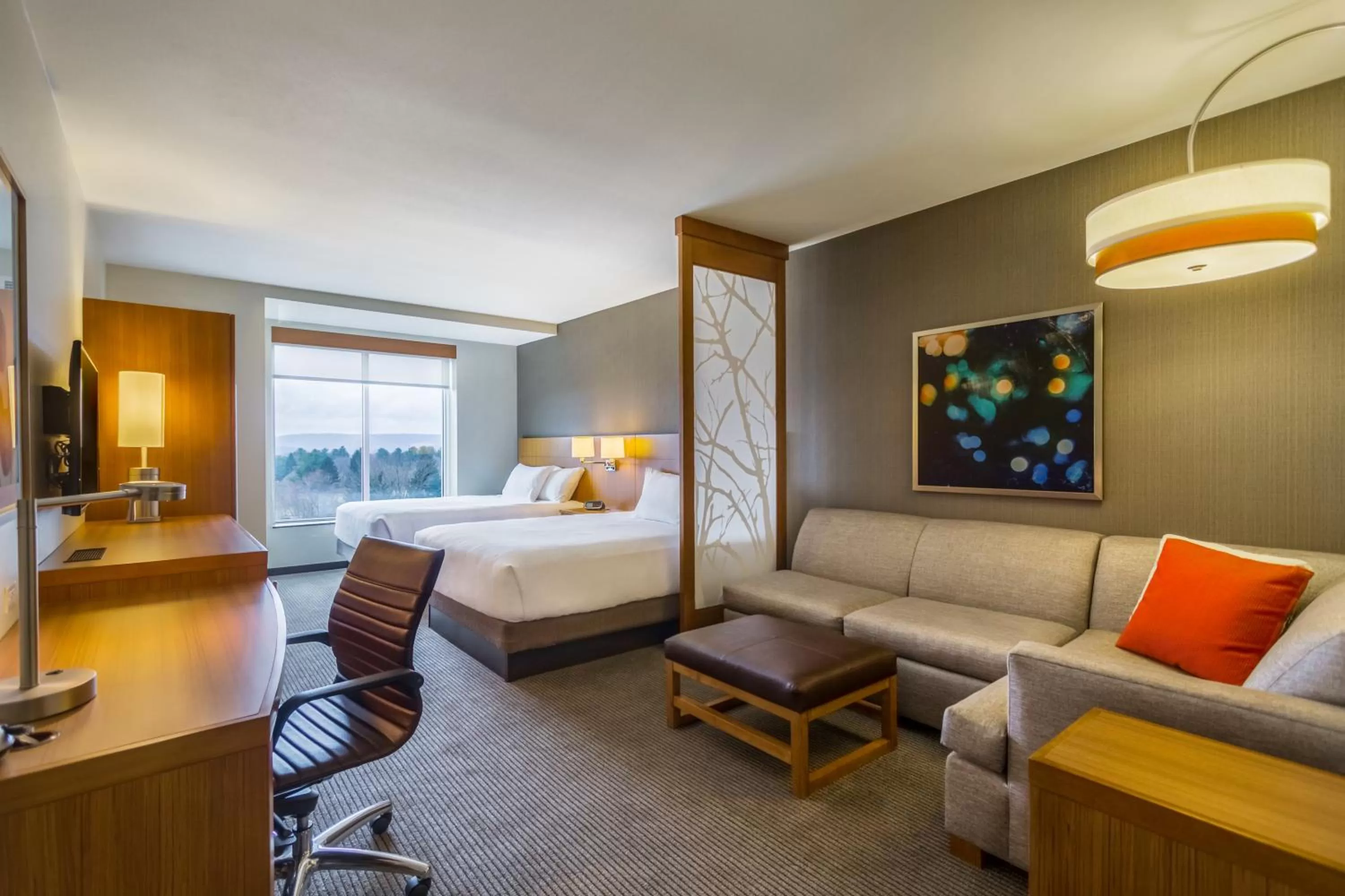Standard Room with Two Queen Beds and Sofa Bed in Hyatt Place Blacksburg/University