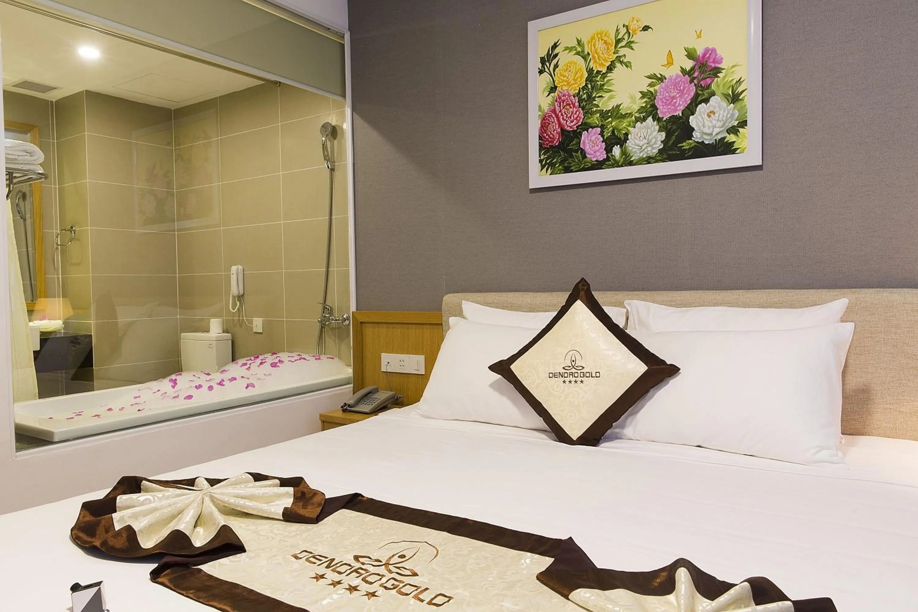 Superior Double or Twin Room with City View in Dendro Gold Hotel