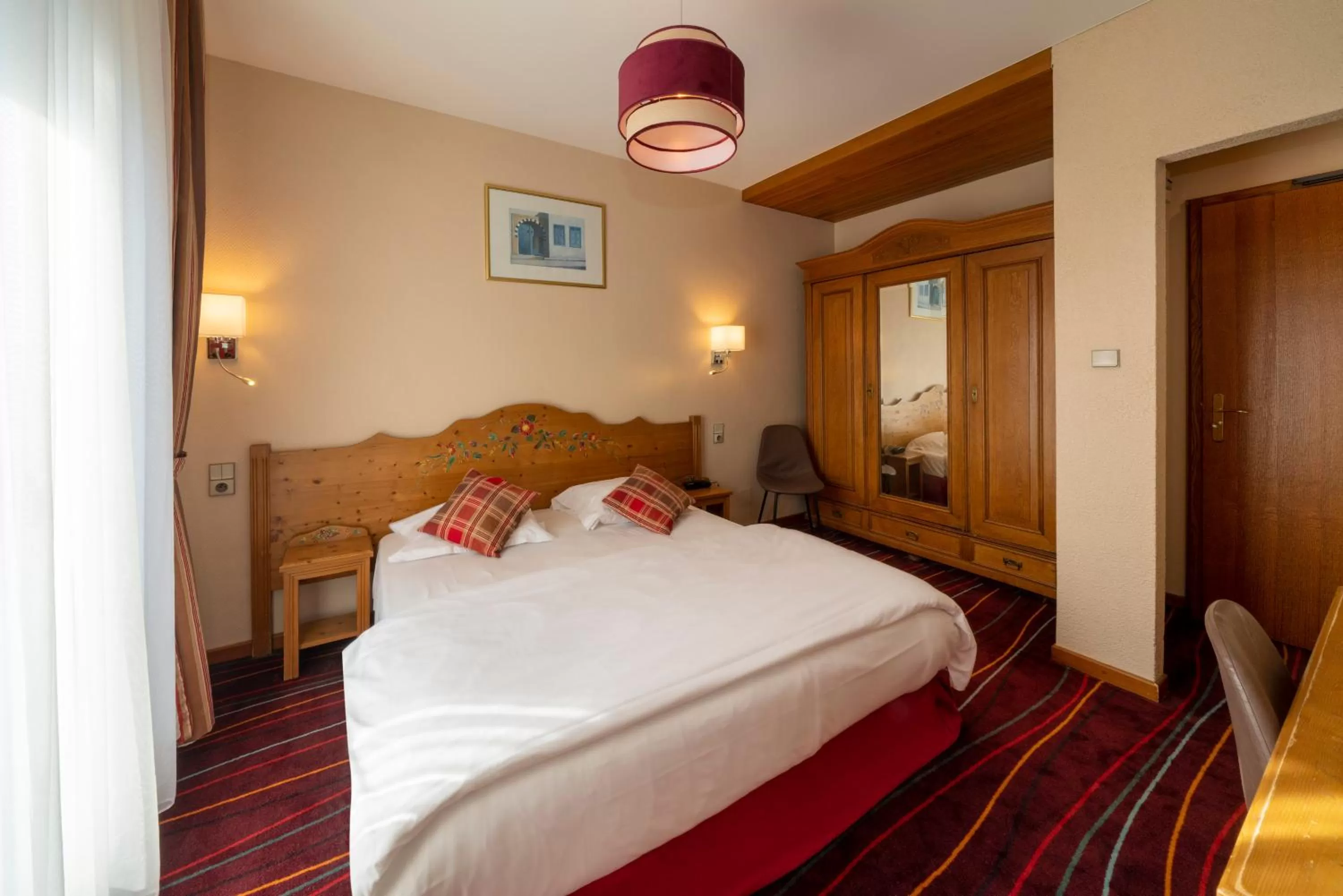 Double Room with Balcony in Hôtel du Parc, Restaurant, Spa & Wellness