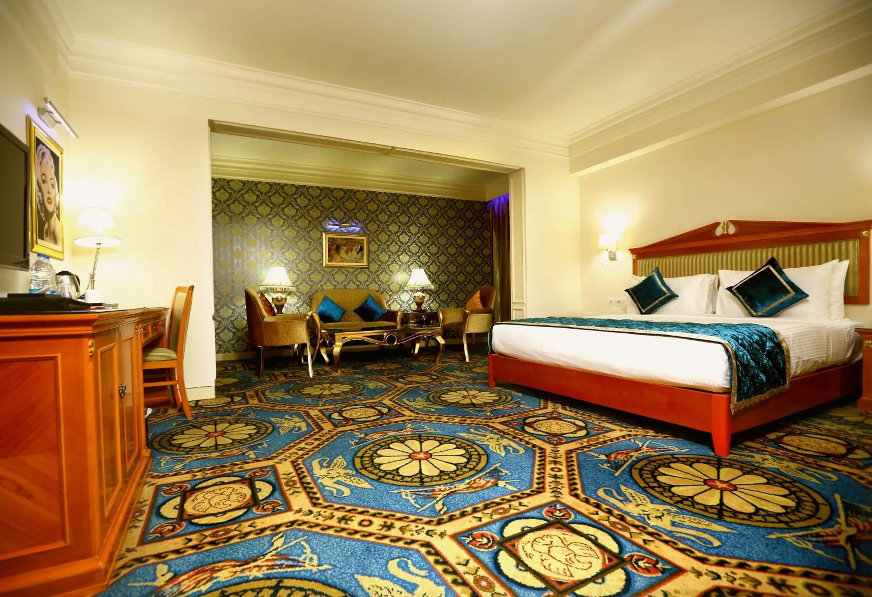 Executive Double Room With One Way Railway Station Transfers and 15% off on Food and soft Beverage in Ramada By Wyndham Amritsar