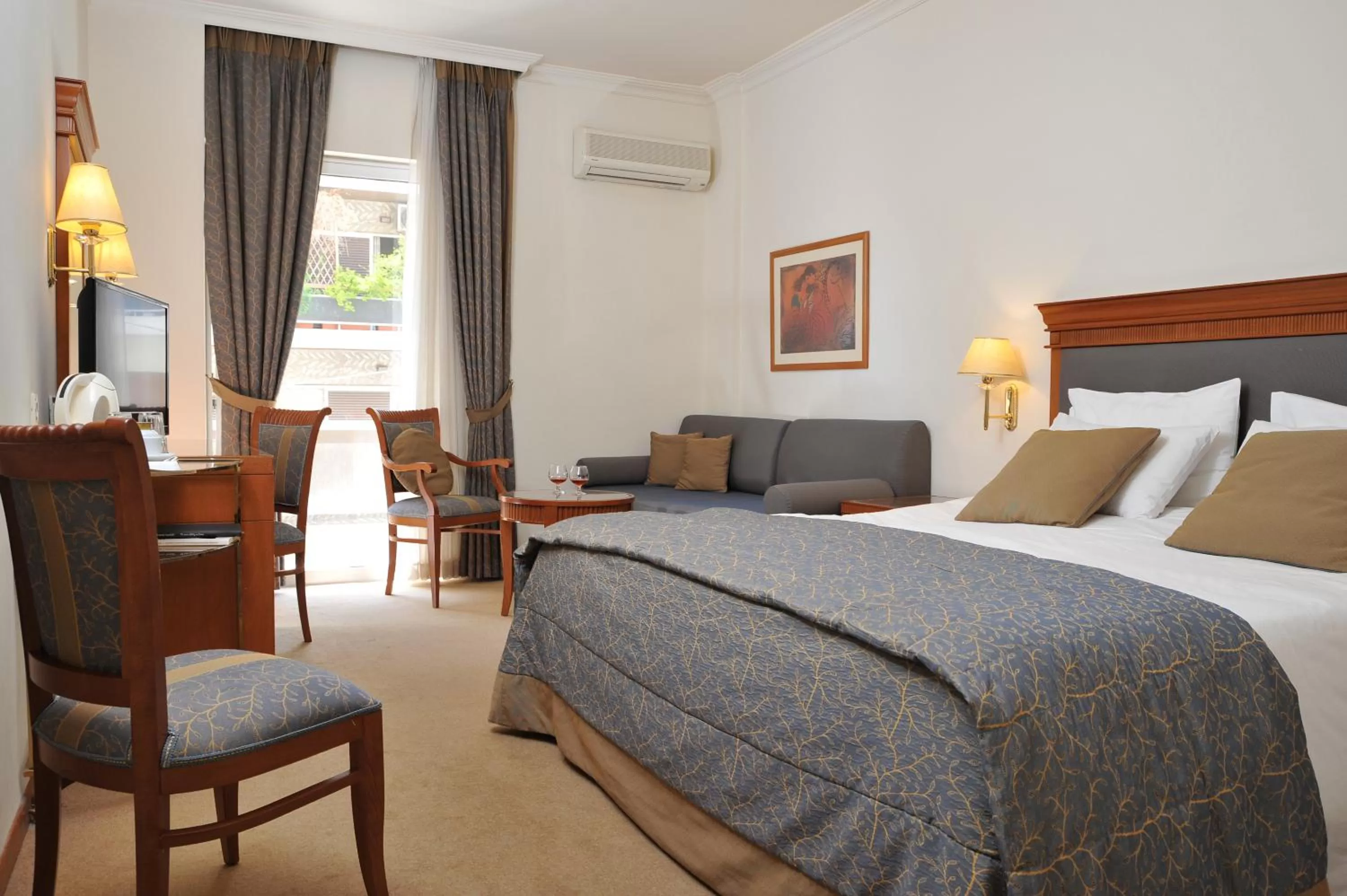Superior Double Room with Private Balcony in Athens Atrium Hotel & Jacuzzi Suites