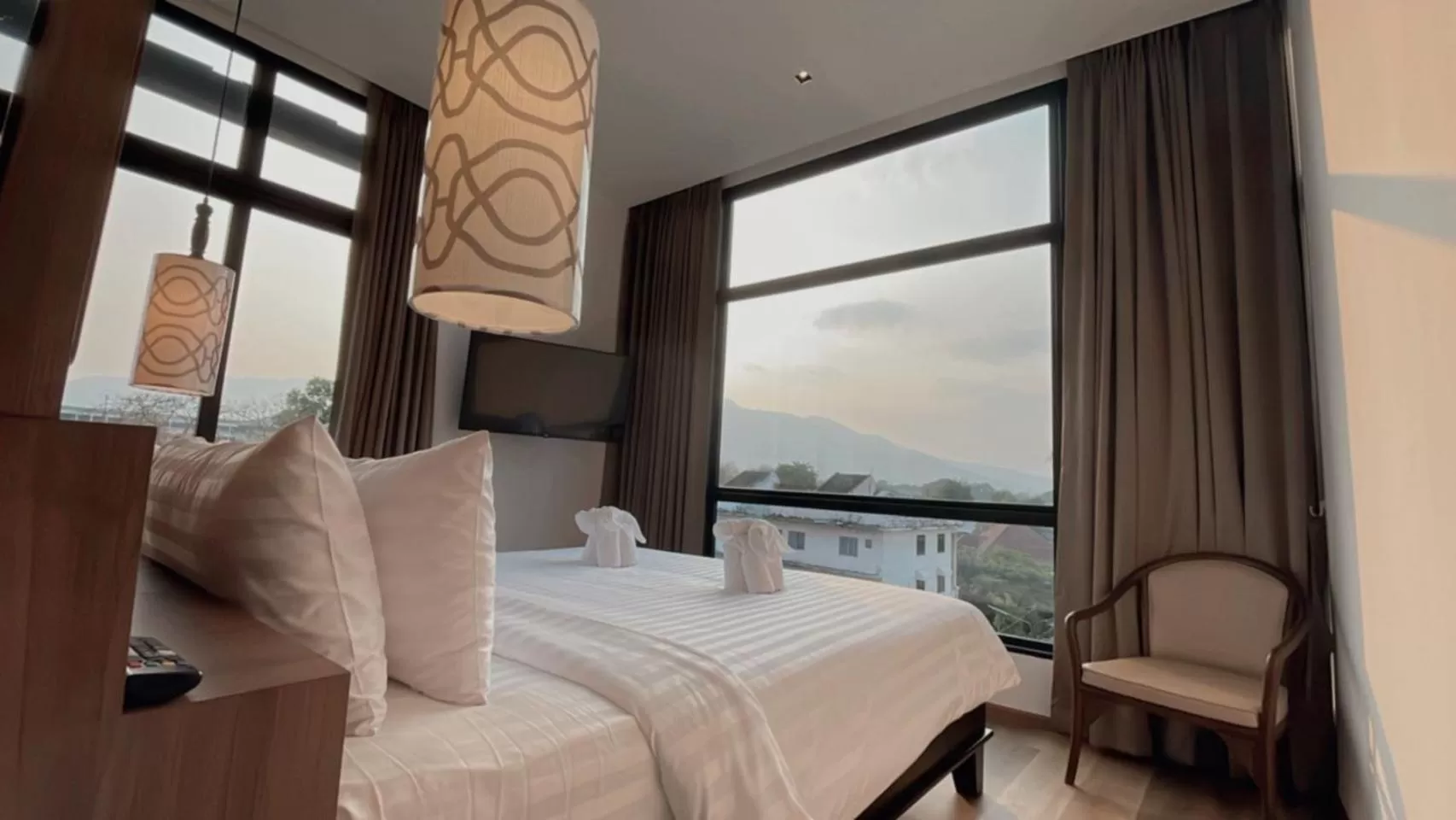 Deluxe King Room in Sareeviengping Hotel Chiangmai