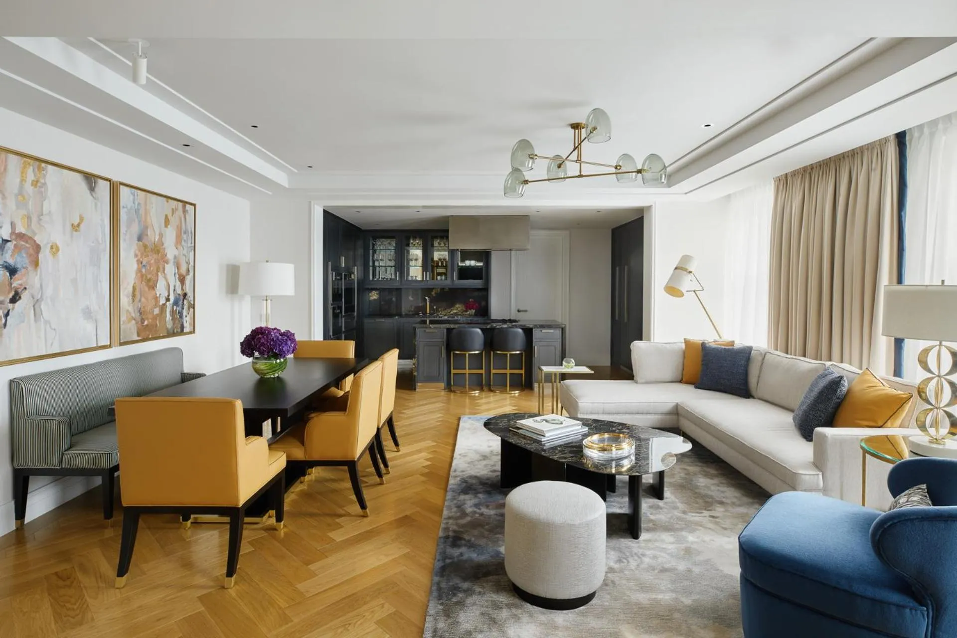 Two Bedroom Hotel Residence in Four Seasons Hotel London at Ten Trinity Square