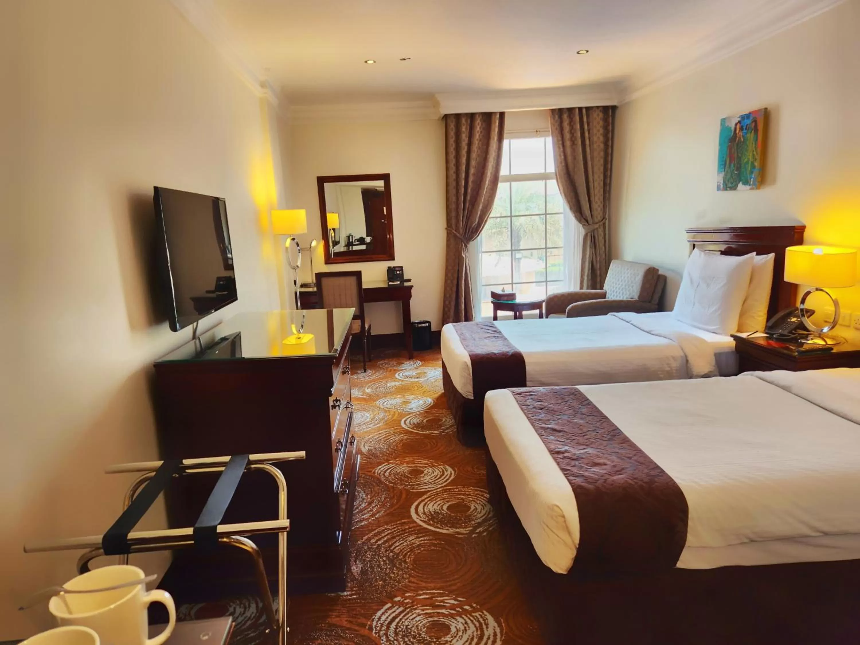 Classic Twin Room in Mövenpick Hotel Kuwait