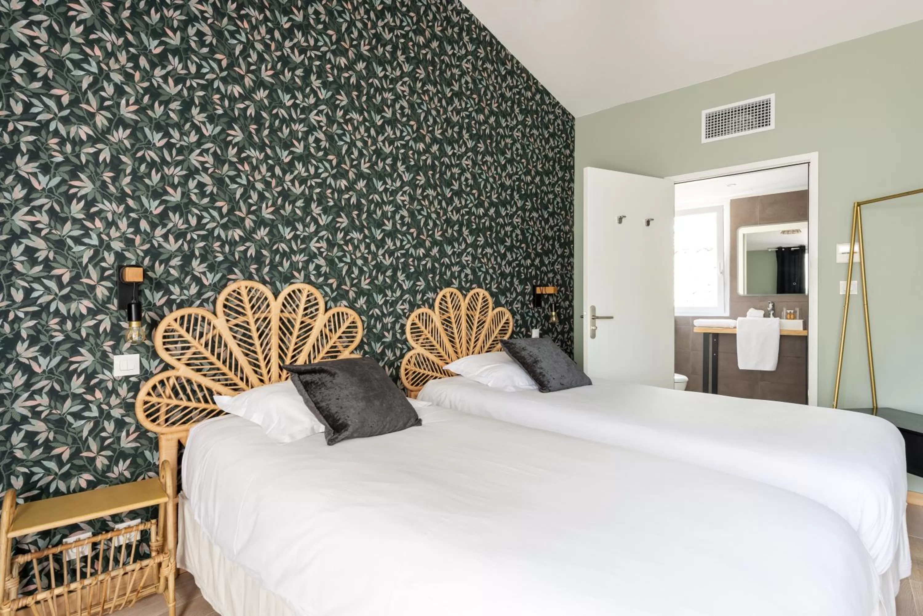 Twin Room in Hôtel Central