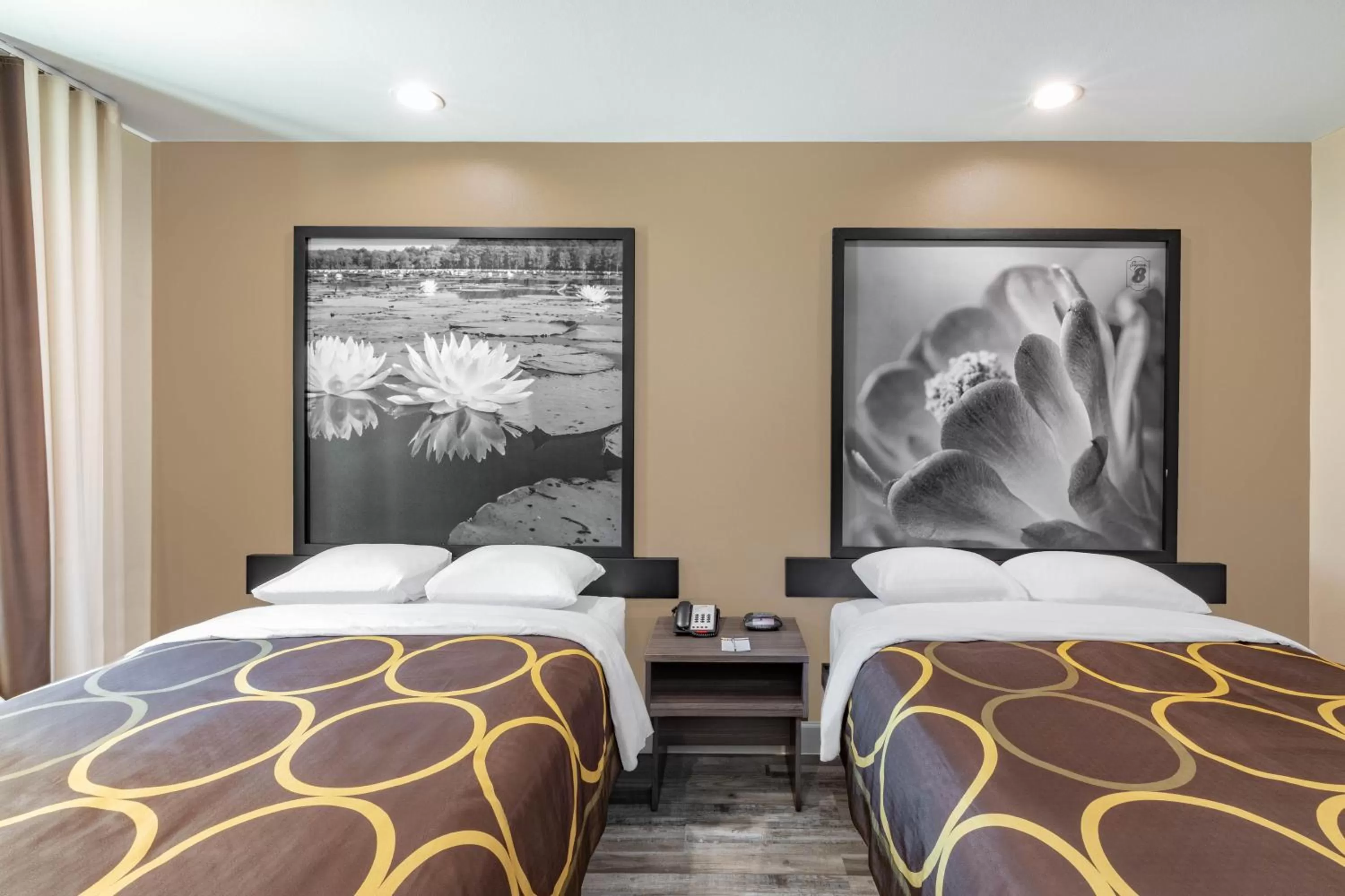 Studio with Two Queen Beds - Non-Smoking in Super 8 by Wyndham Houston NW Beltway 8-West Rd