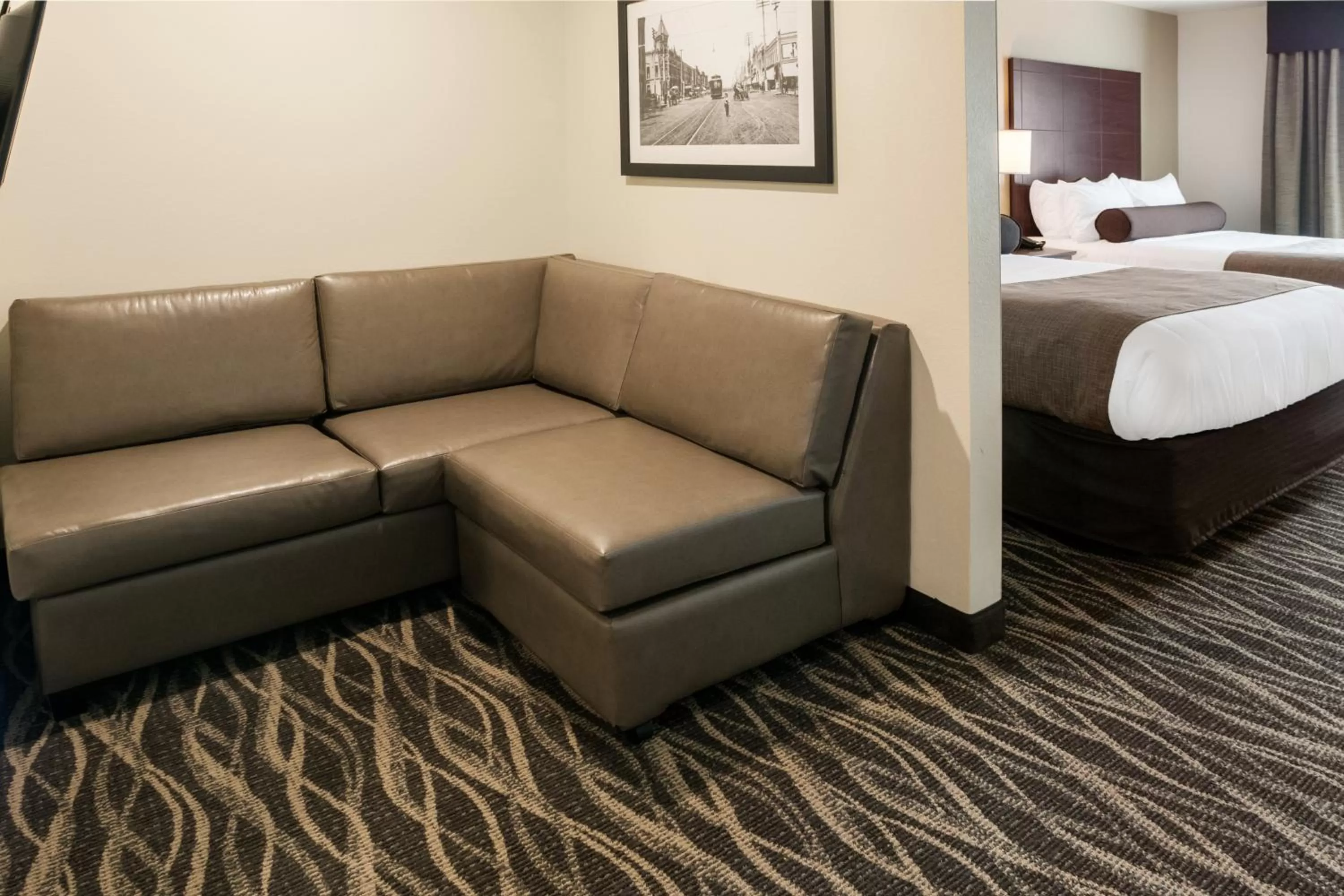 Queen Studio - Disability Access in Cobblestone Hotel & Suites Appleton International Airport