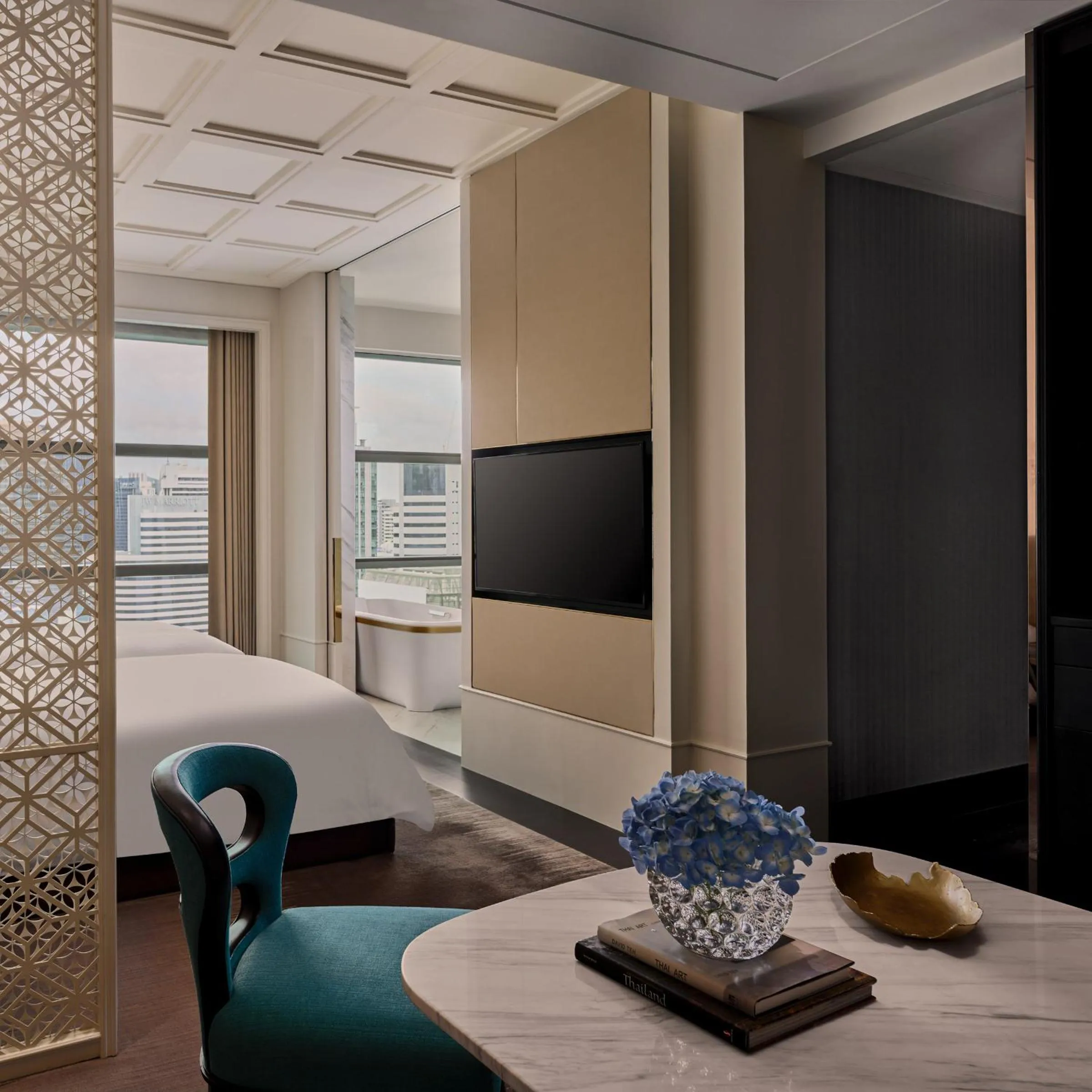 Executive Twin Room in Rosewood Bangkok