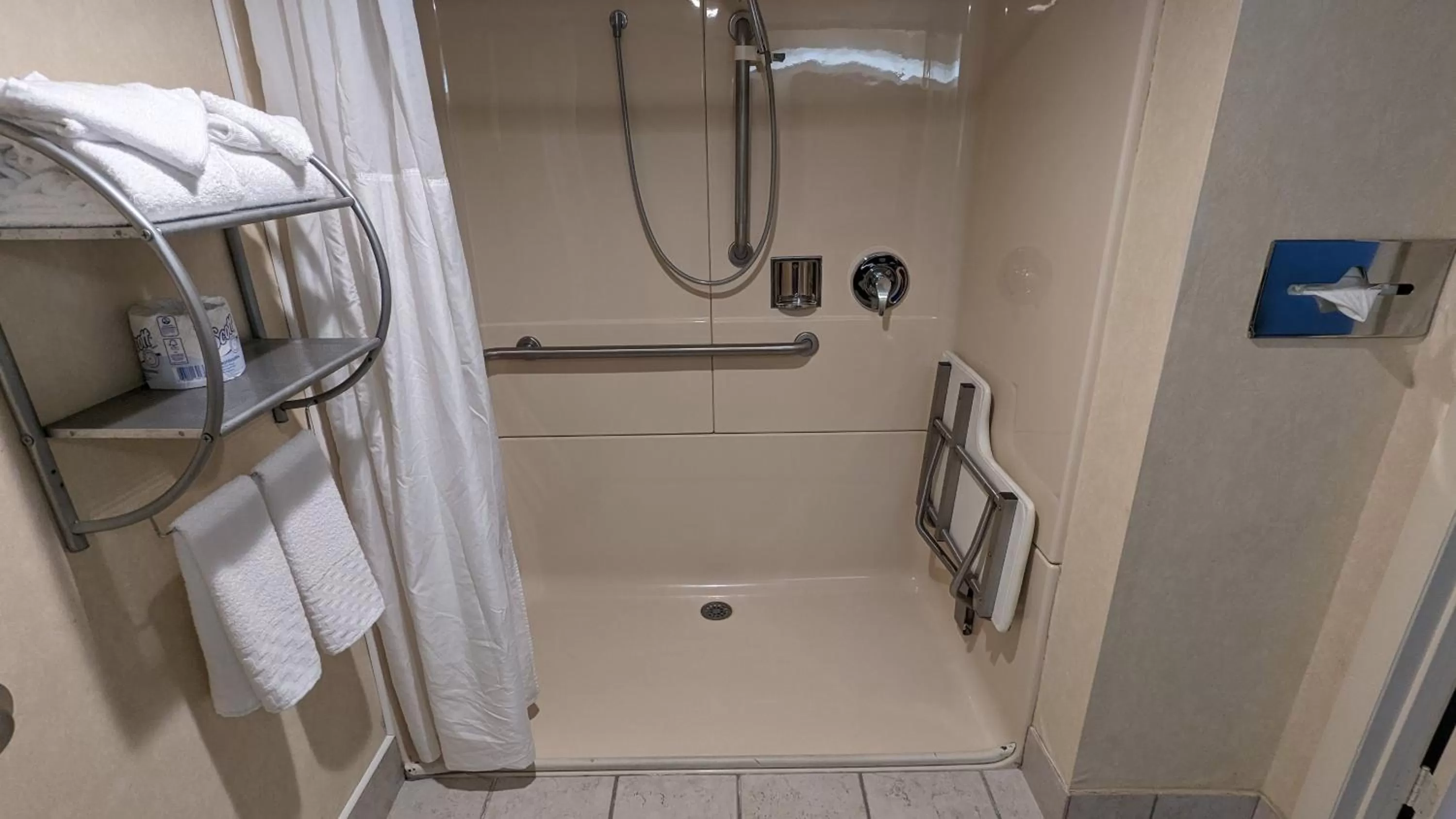Queen Room with Two Queen Beds with Roll-In Shower in Spark By Hilton Bensalem Philadelphia