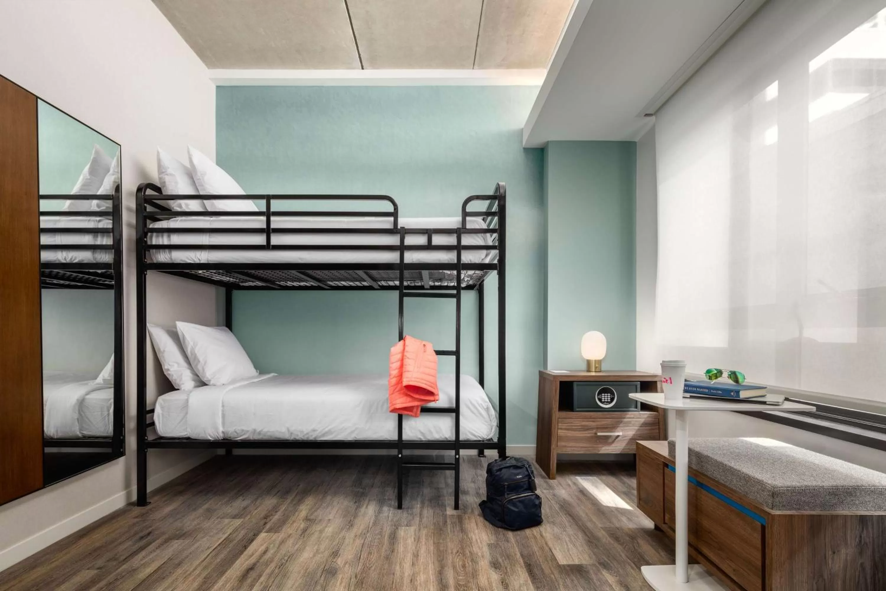 Twin Room with Bunk Beds in Motto by Hilton Philadelphia Rittenhouse Square