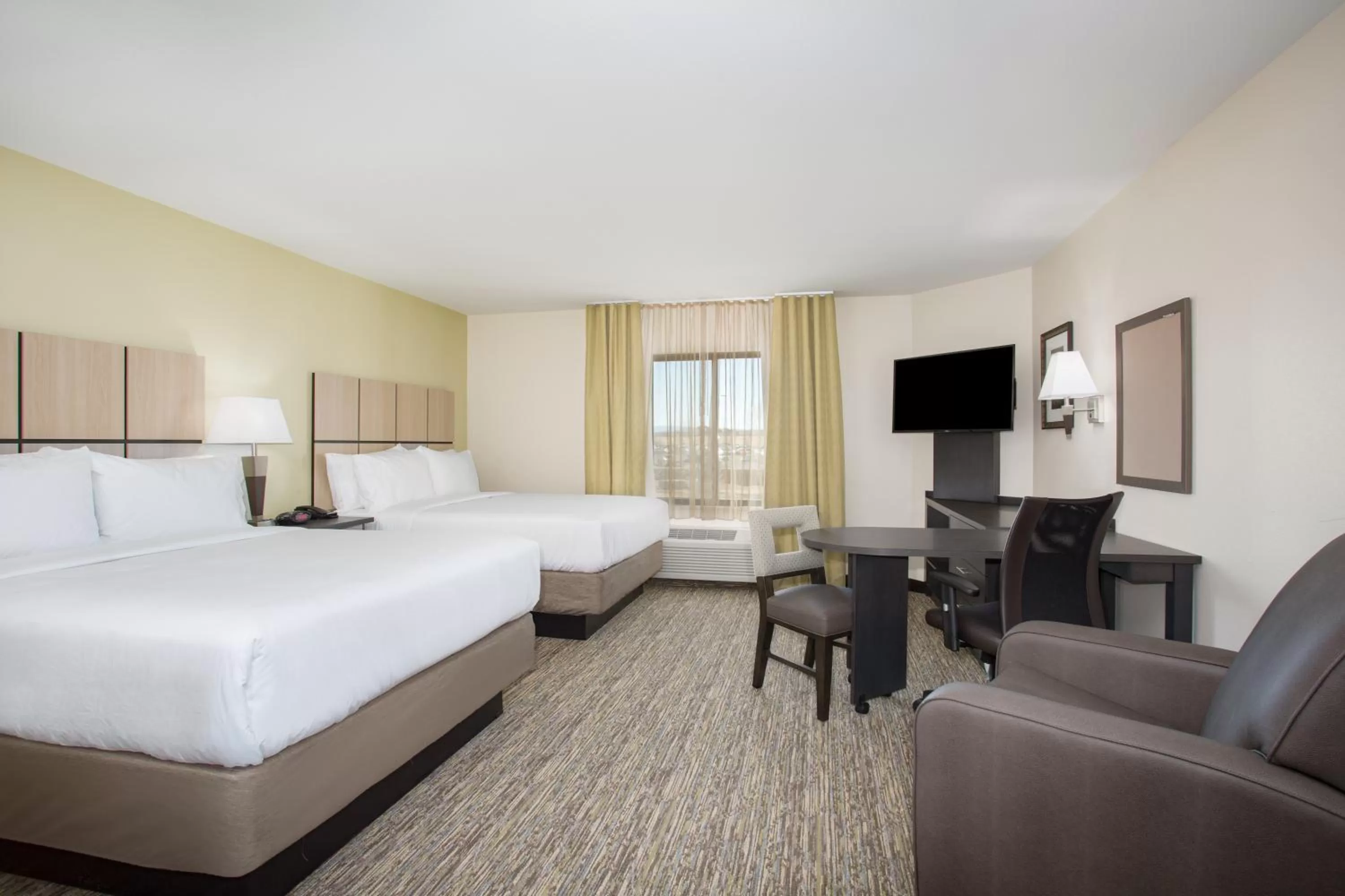 Queen Studio with Two Queen Beds - Hearing Accessible - Non-Smoking in Candlewood Suites Pueblo by IHG