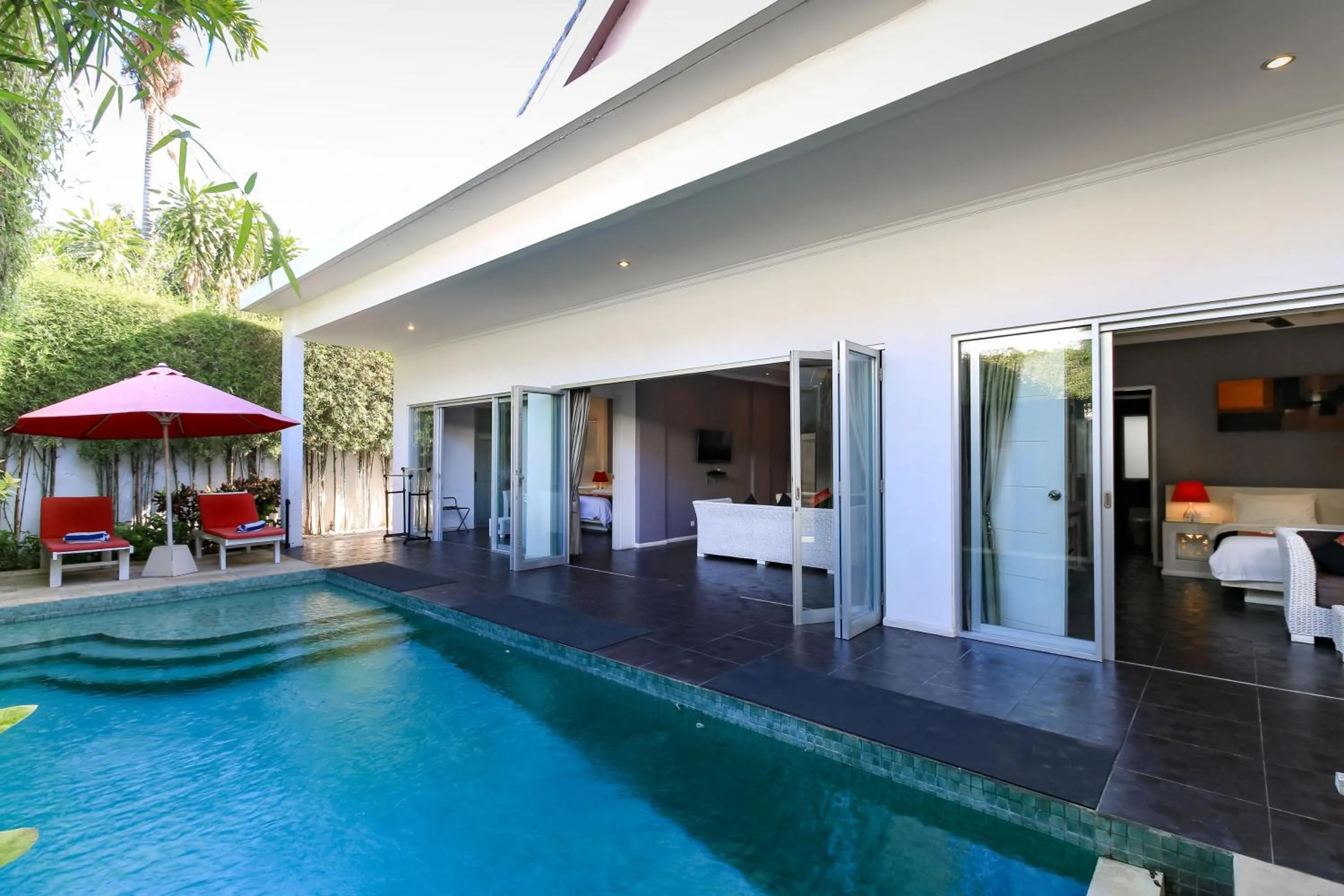 Executive Two-Bedroom Private Pool Villa in Aleesha Villas and Suites