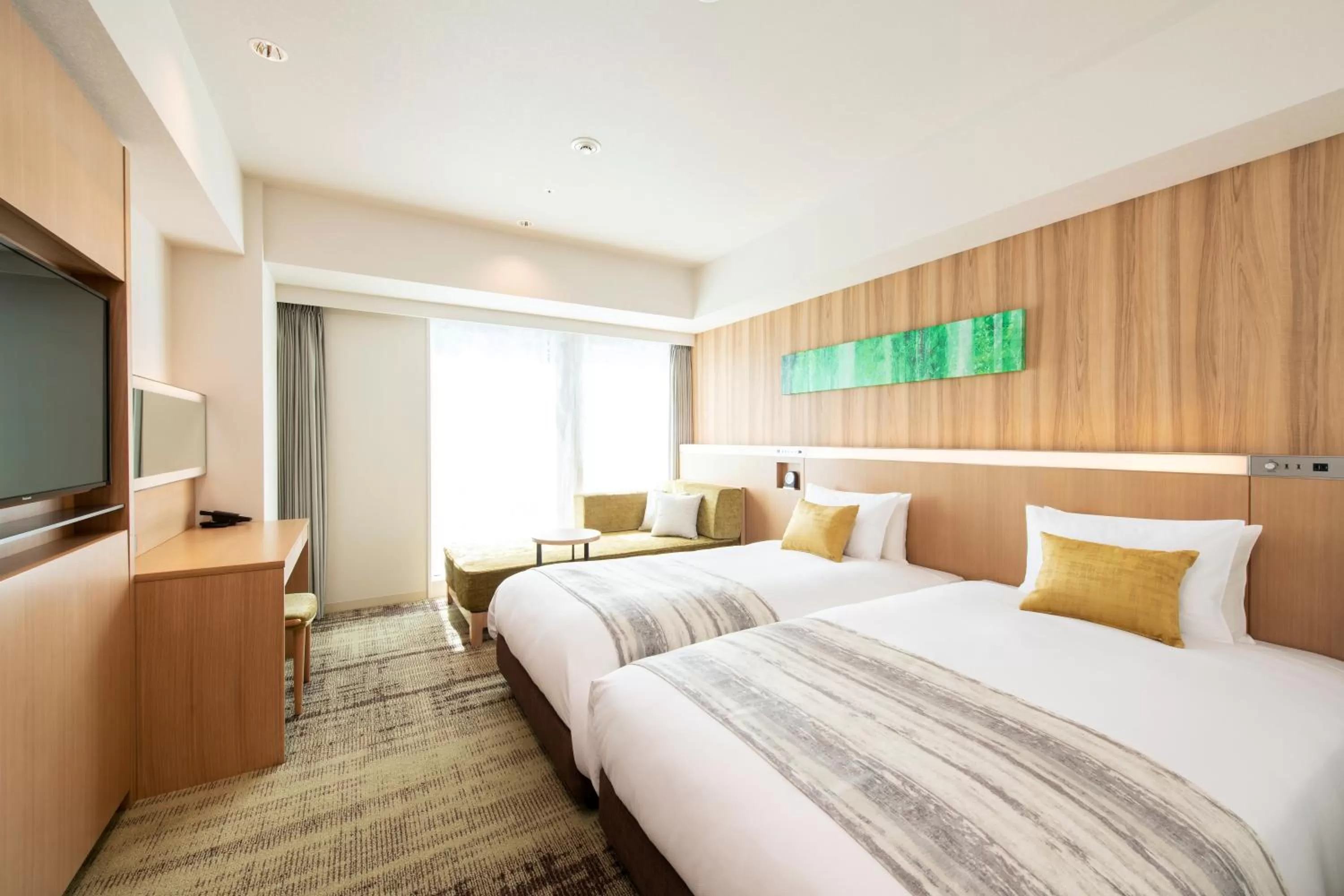 Twin Room - single occupancy in Hotel GrandBach Sendai