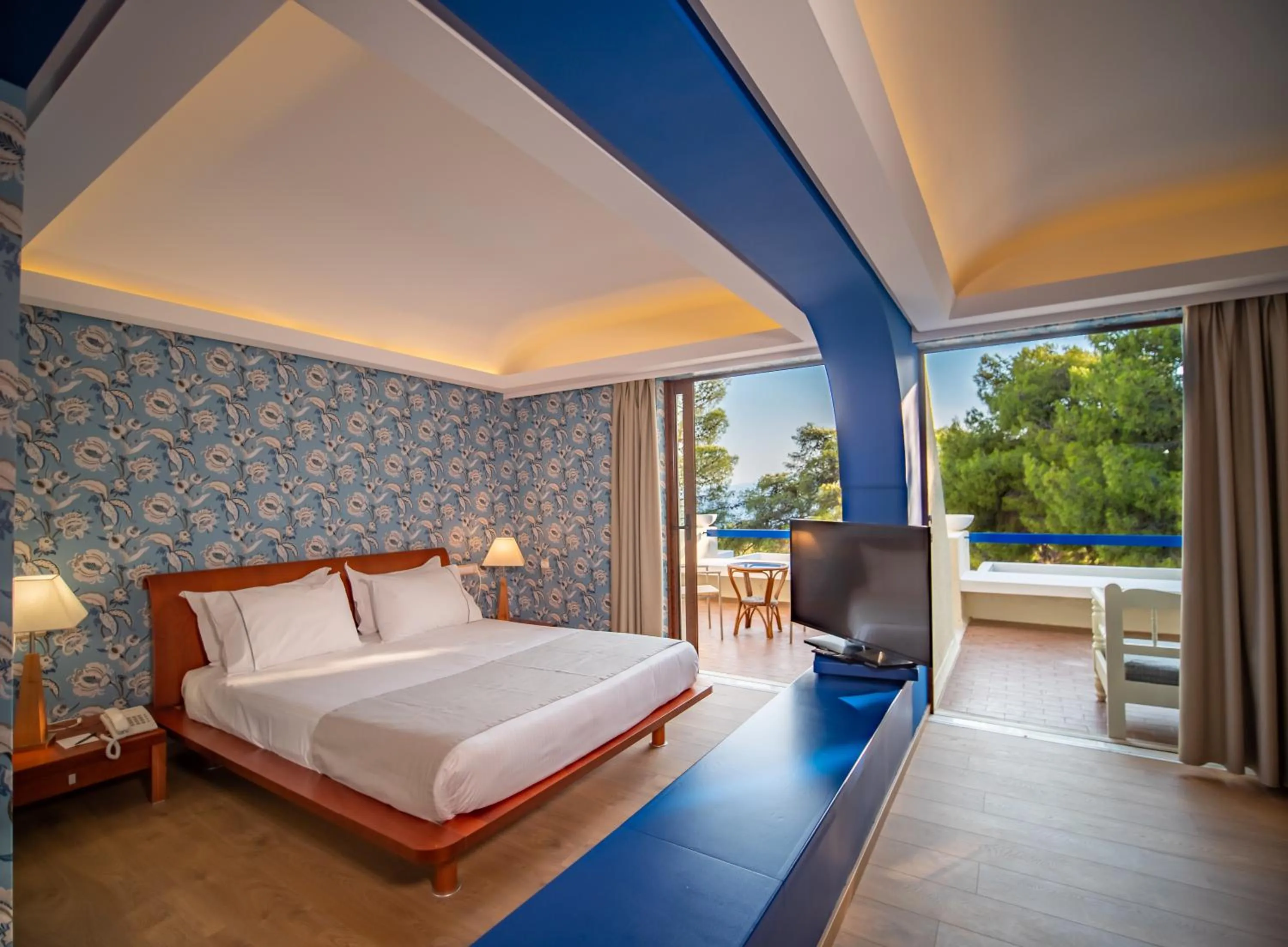 Premium Junior Suite with Sea View in Ramada Loutraki Poseidon Resort