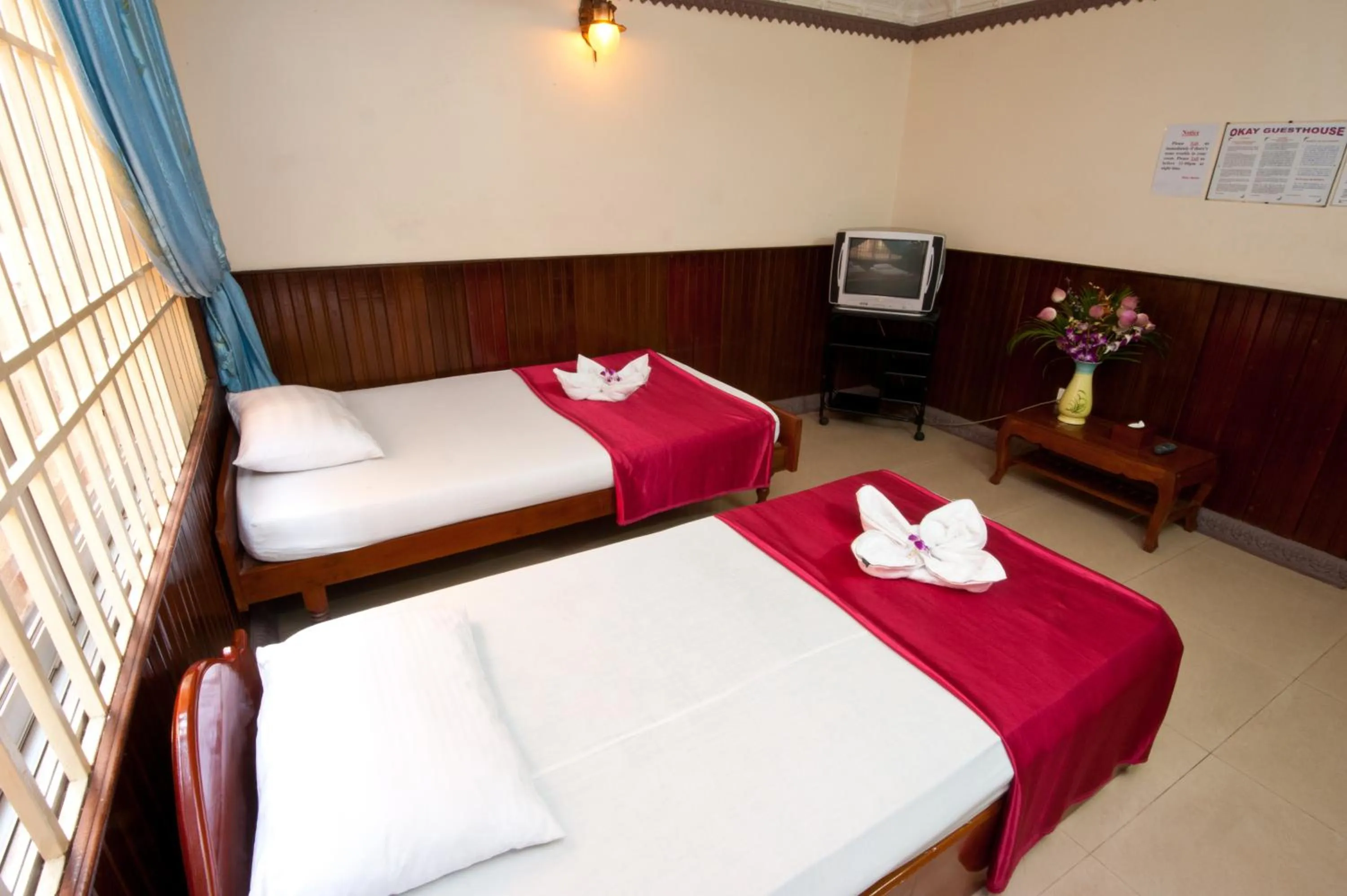 Standard Double or Twin Room in Okay Guesthouse Phnom Penh