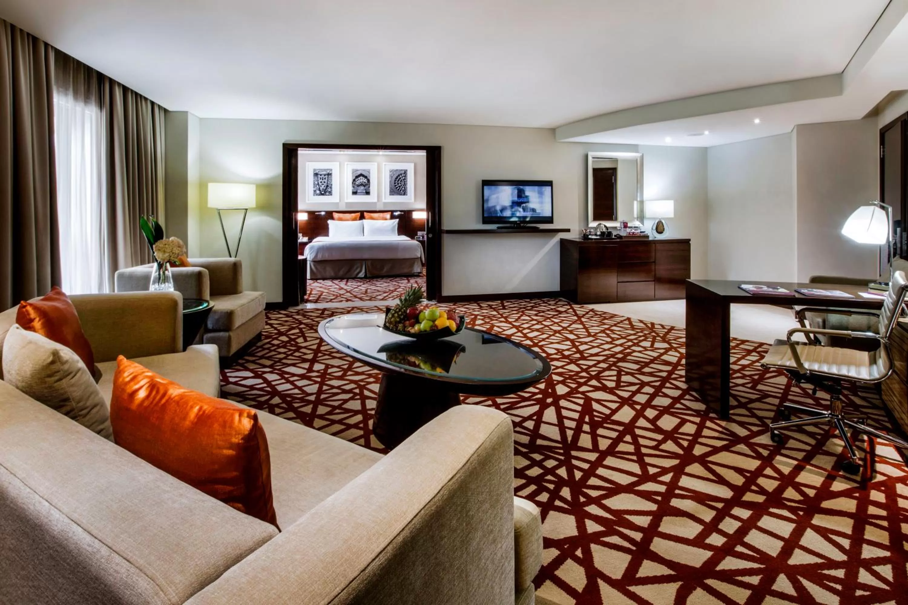 One-Bedroom King Suite - Lounge Access in Crowne Plaza Dubai Deira by IHG