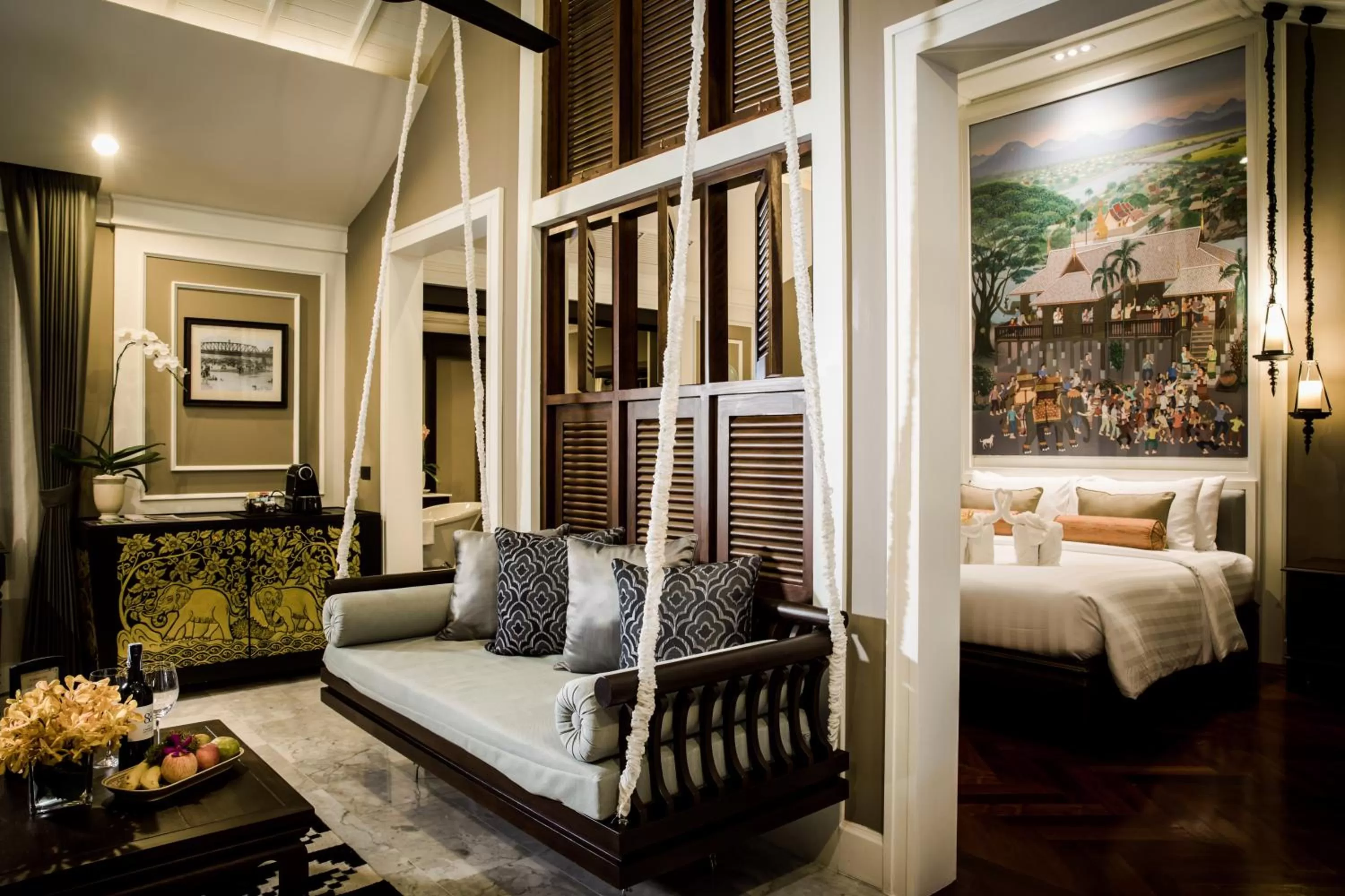 Riverfront Colonial Suite in Na Nirand Romantic Boutique Resort