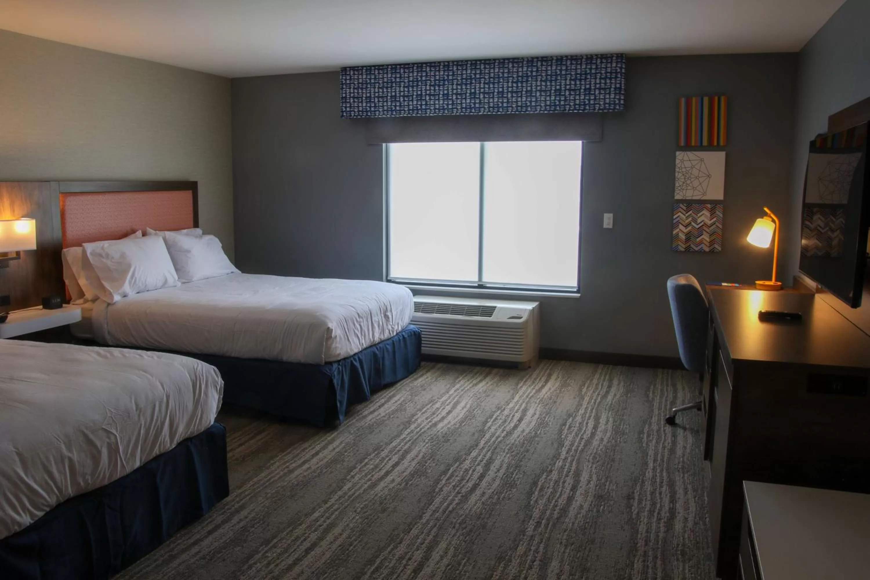Queen Room with Two Queen Beds - Mobility and Hearing Access/Non-Smoking in Hampton Inn & Suites Olean, Ny