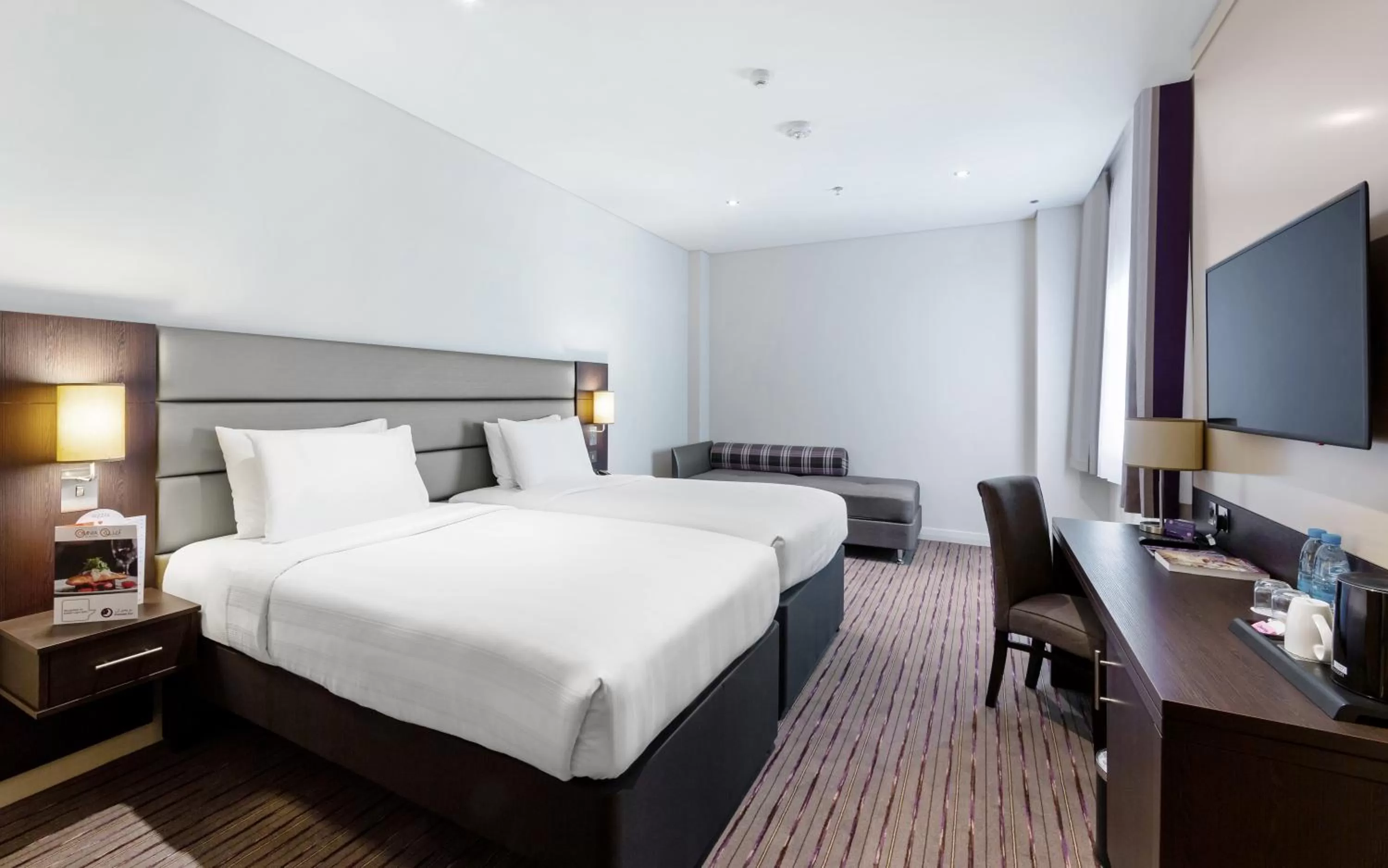 Non-Smoking - Twin Room - FREE Scheduled Airport Shuttle in Premier Inn Doha Airport