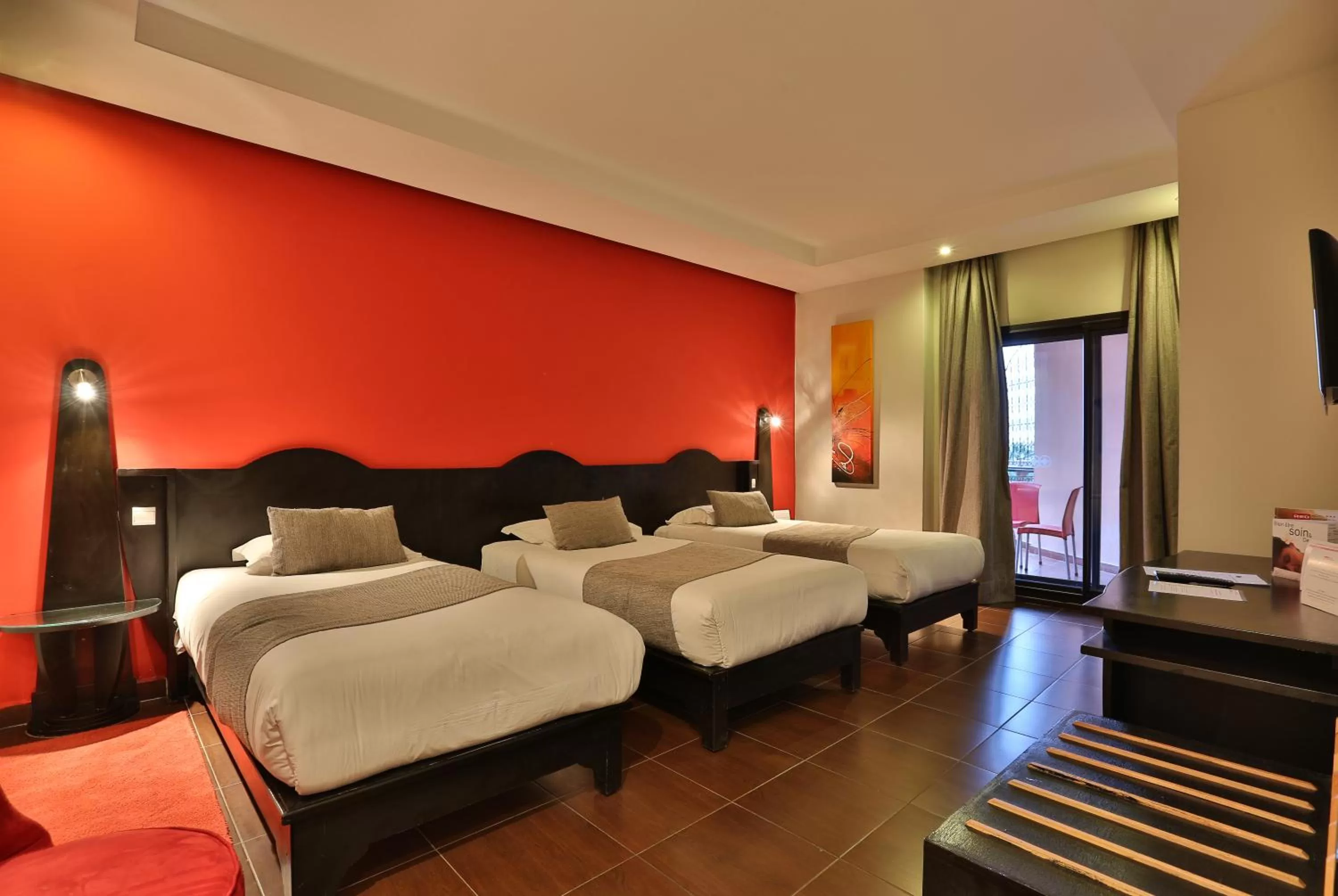 Triple Room with Station View in Red Hotel Marrakech